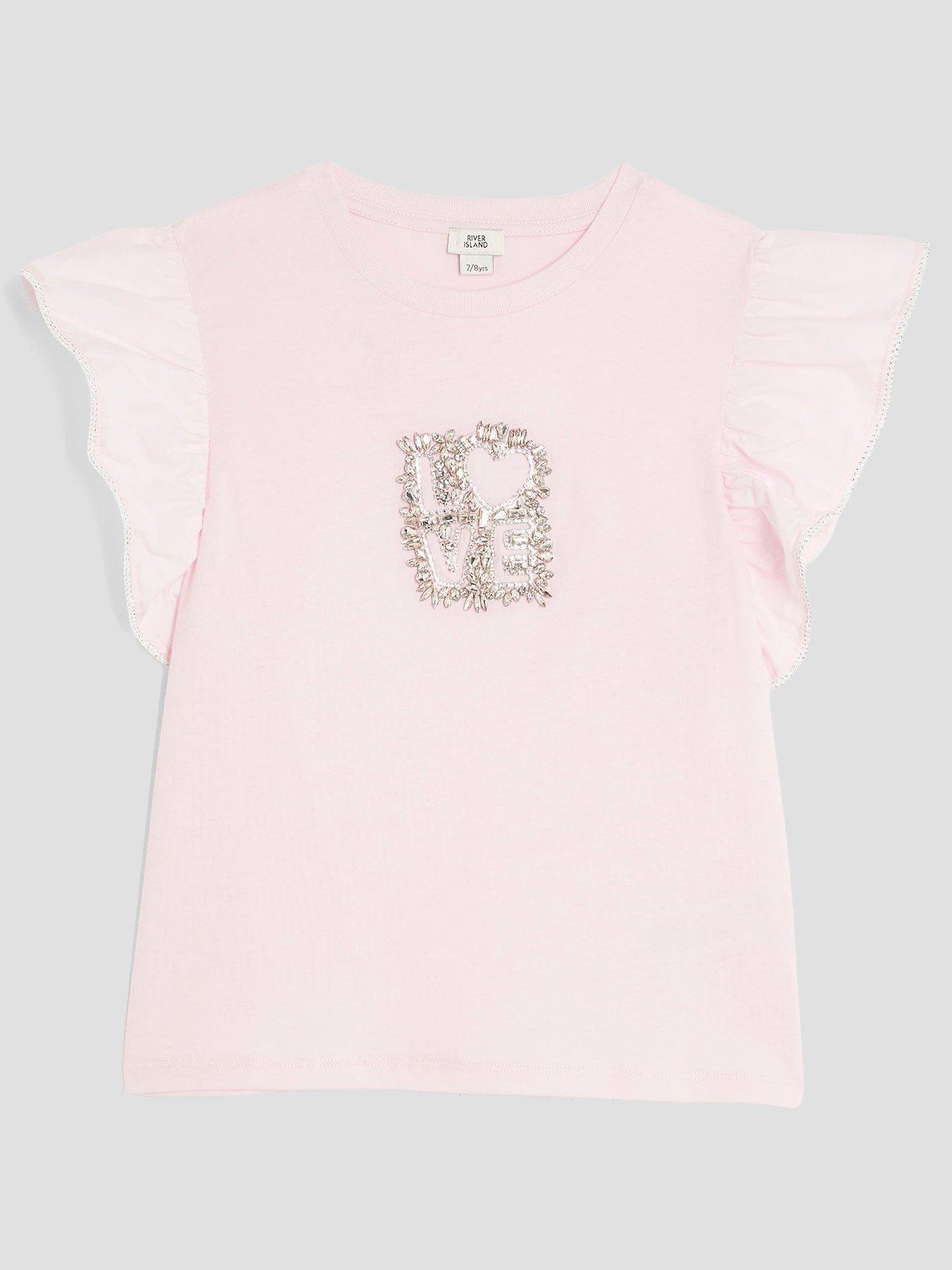 river-island-older-girls-frill-love-t-shirt-light-pink