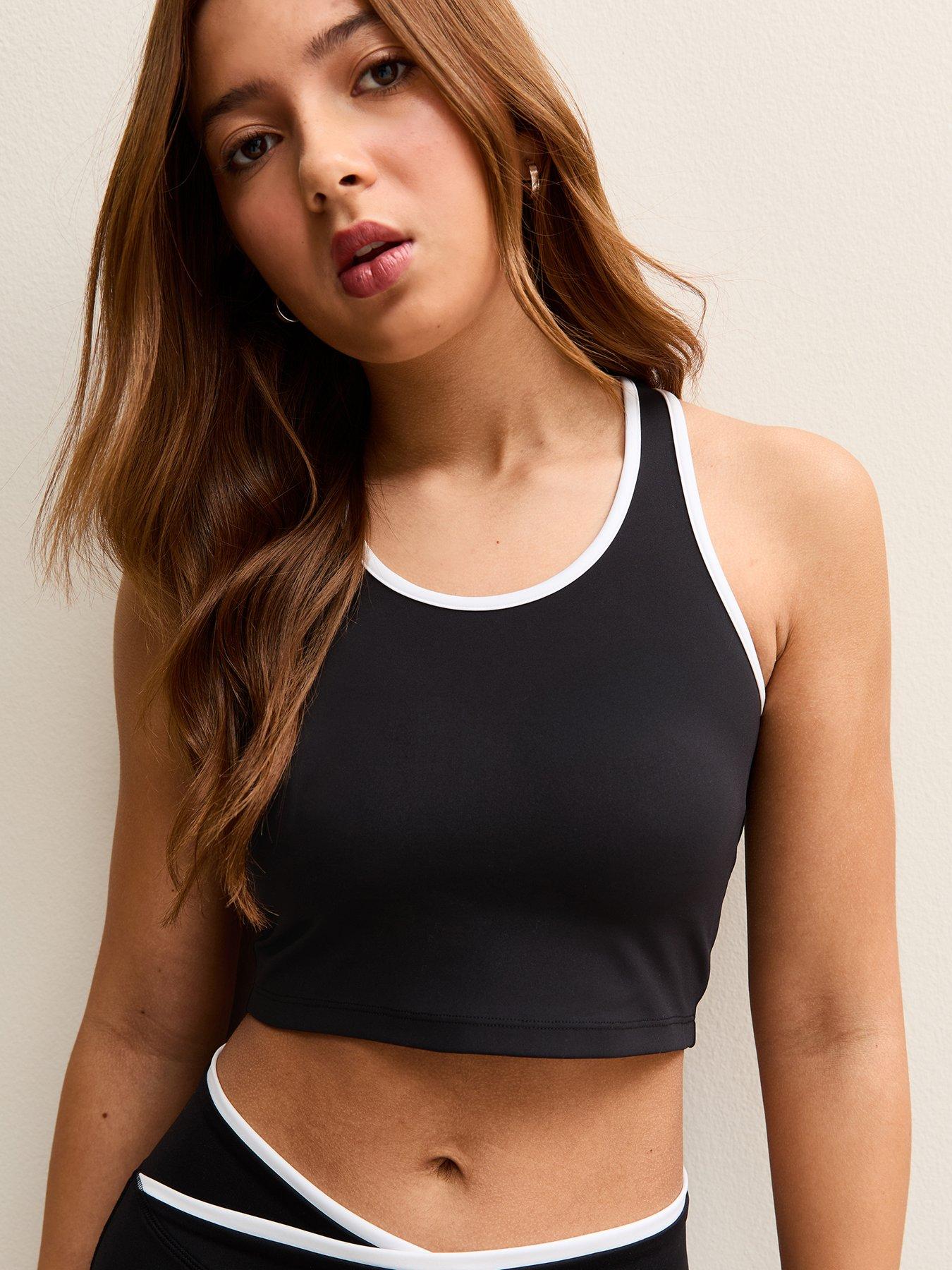 new-look-915-girls-contrast-trim-crop-top-black