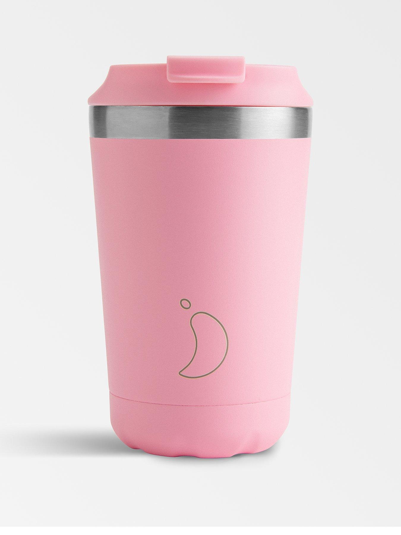 Chilly's Original Coffee Cup 2024, 340ml, Pastel Pink