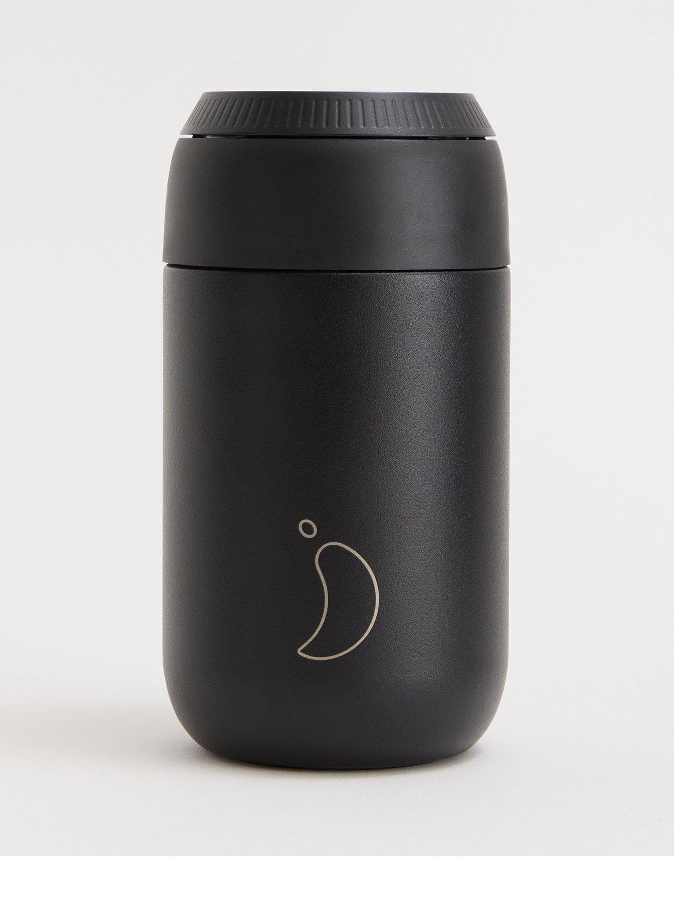 Chilly's Series 2 Coffee Cup, 340ml, Abyss Black