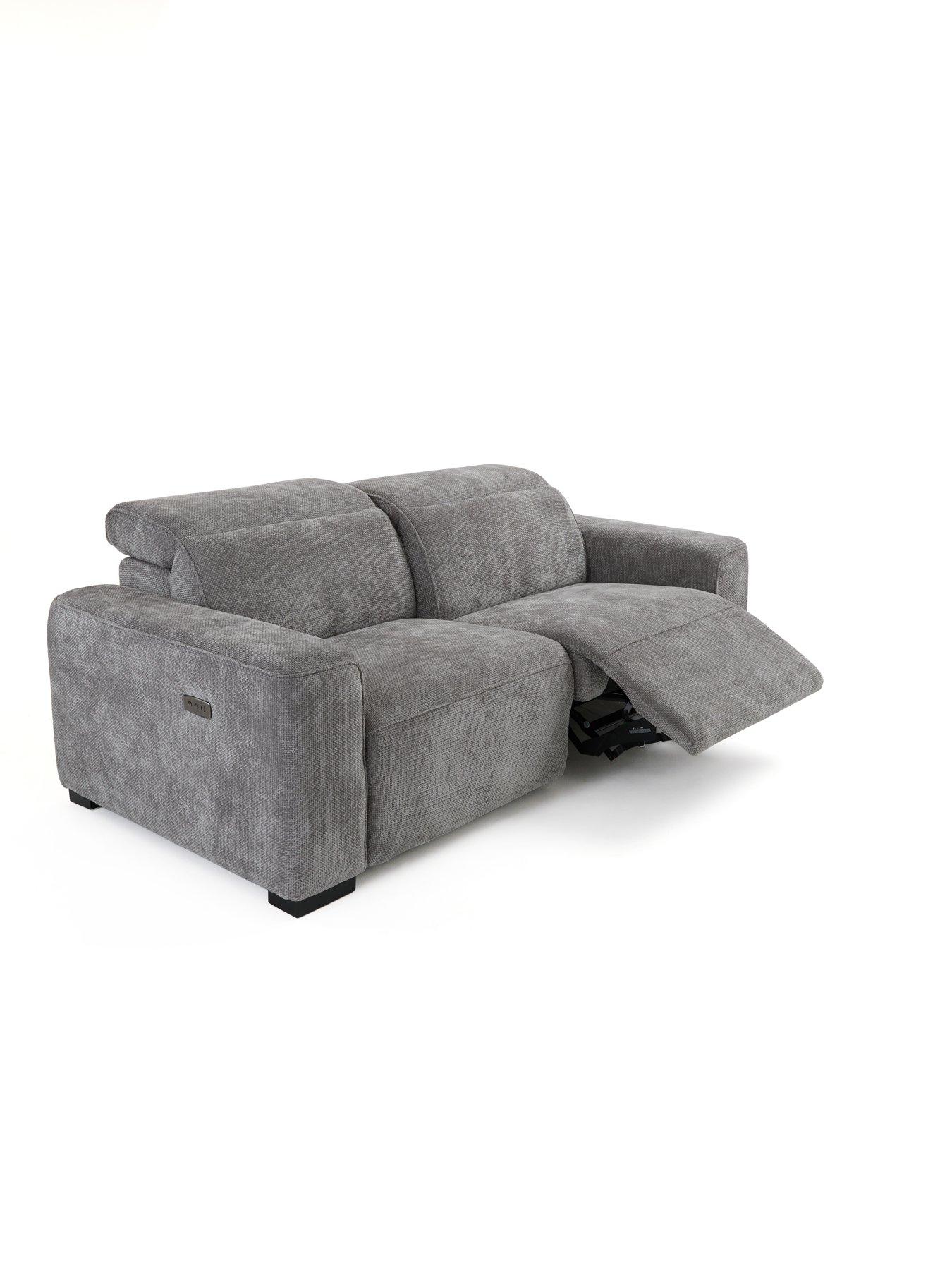 Image 2 of 5 of The Very Collection Venosa 3 Seater Fabric Sofa + Chair