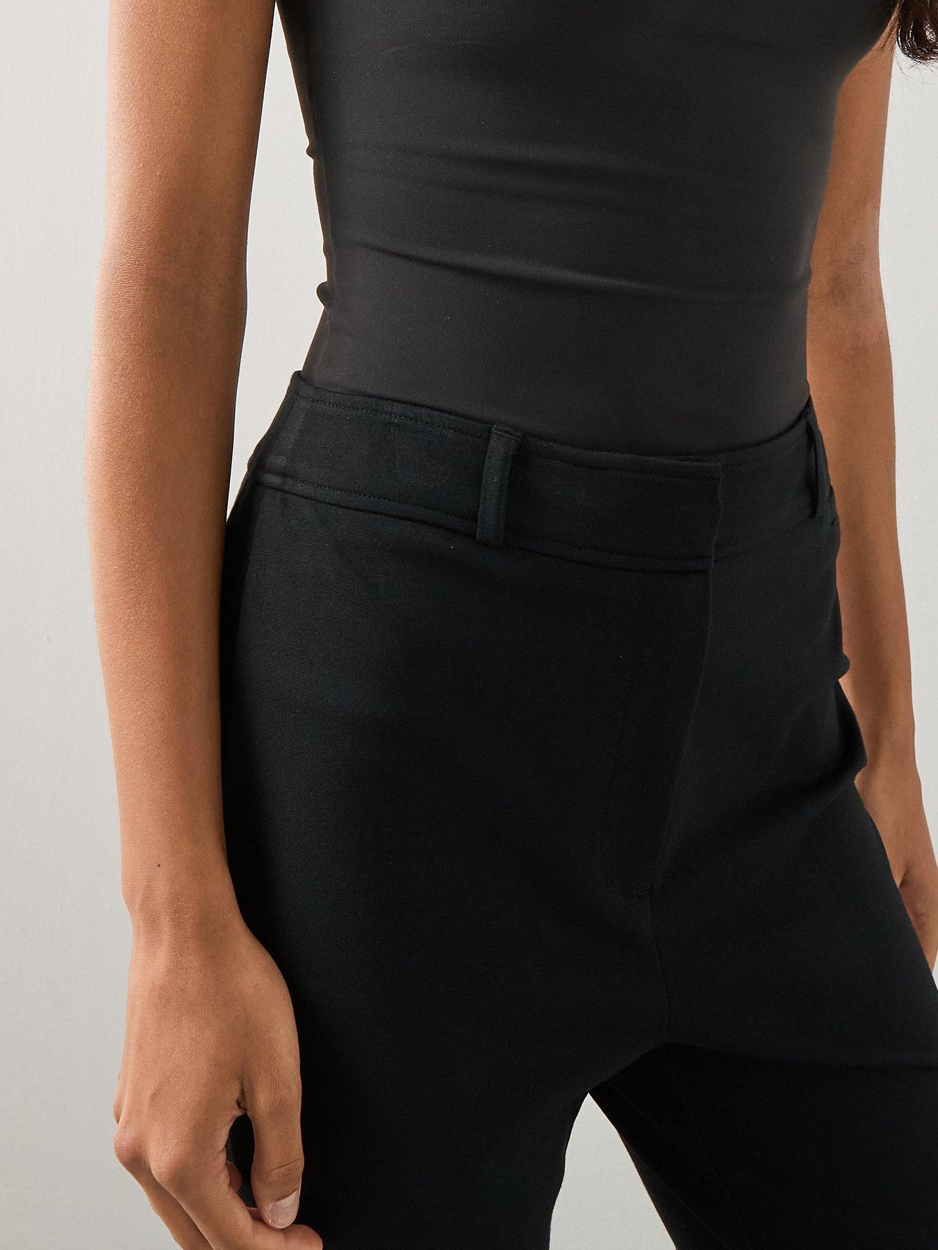 the-very-collection-ponte-bootcut-trousers-blackdetail