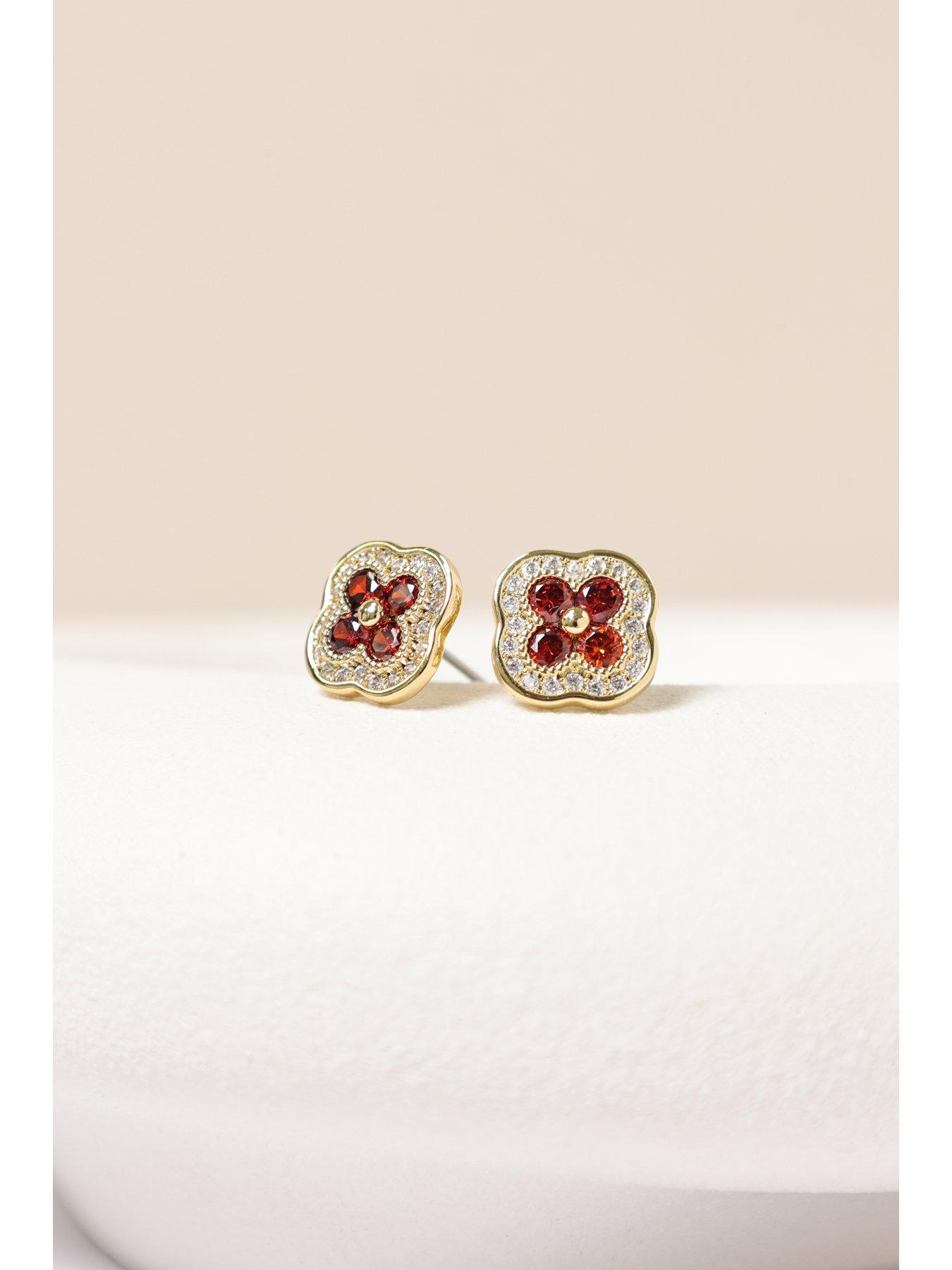 jon-richard-jon-richard-14k-gold-plated-crystal-and-ruby-clover-studsback
