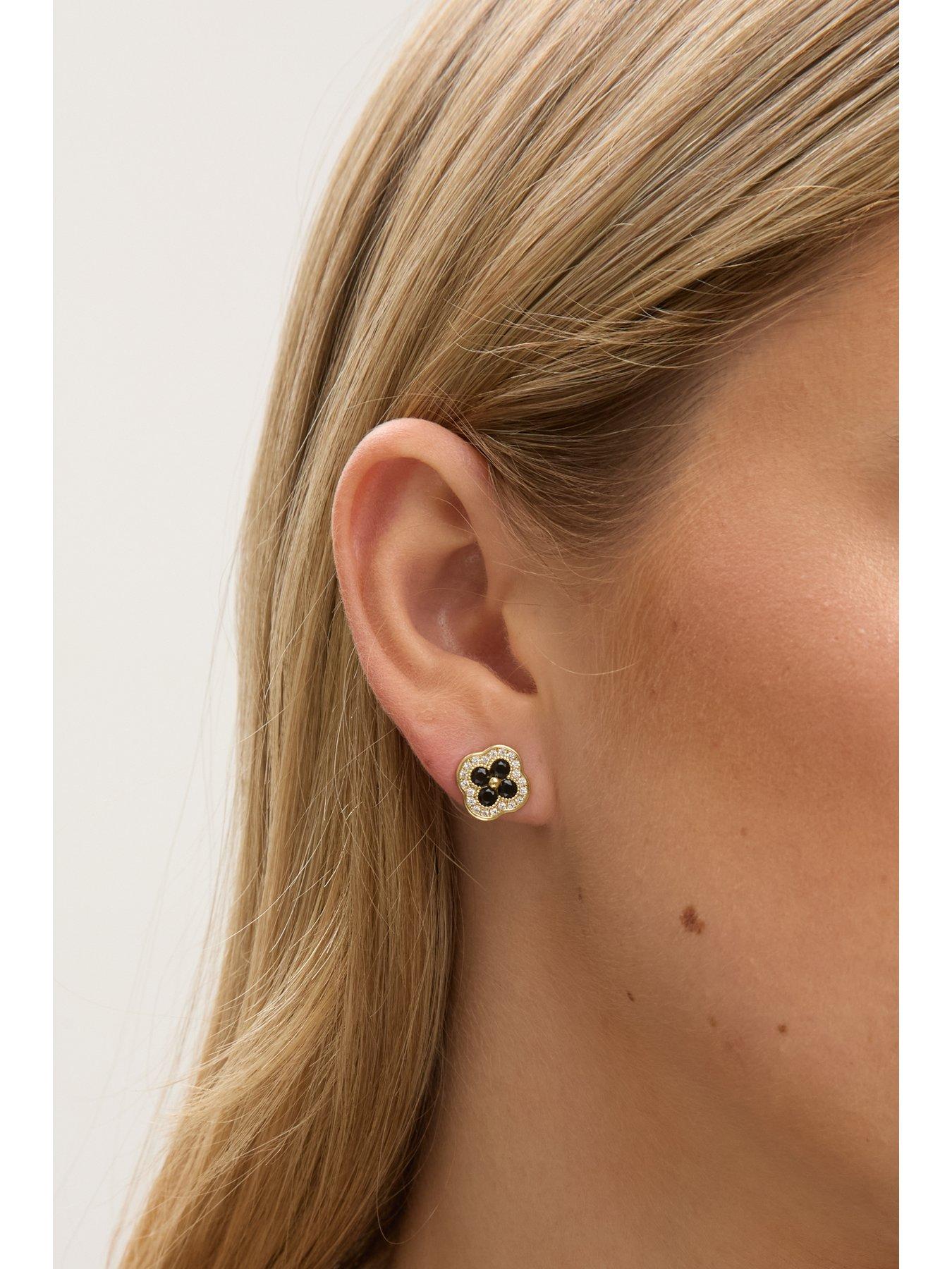 jon-richard-jon-richard-14k-gold-plated-crystal-and-jet-clover-studsstillFront