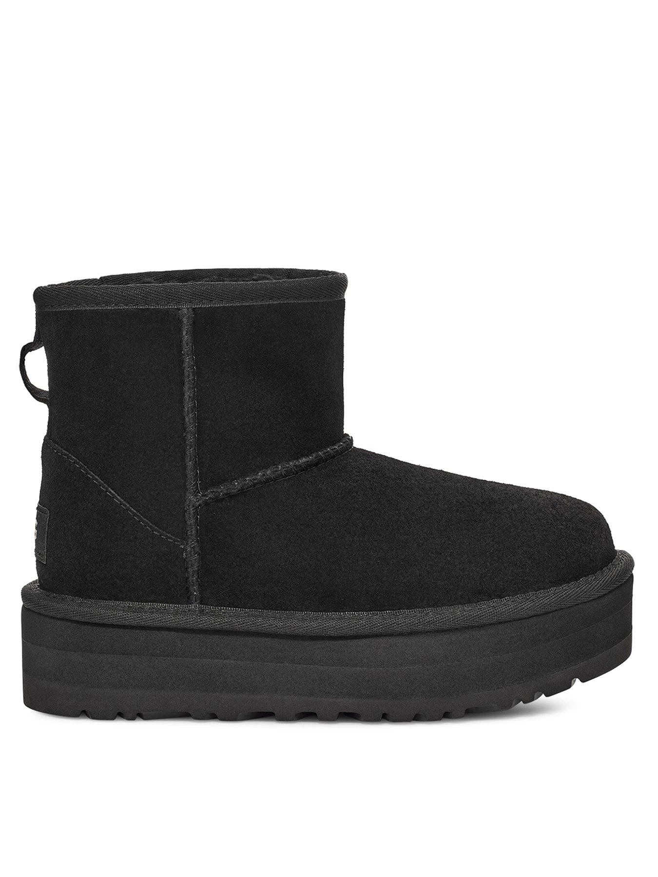 ugg-older-kids-classic-mini-platform-classic-boot-black
