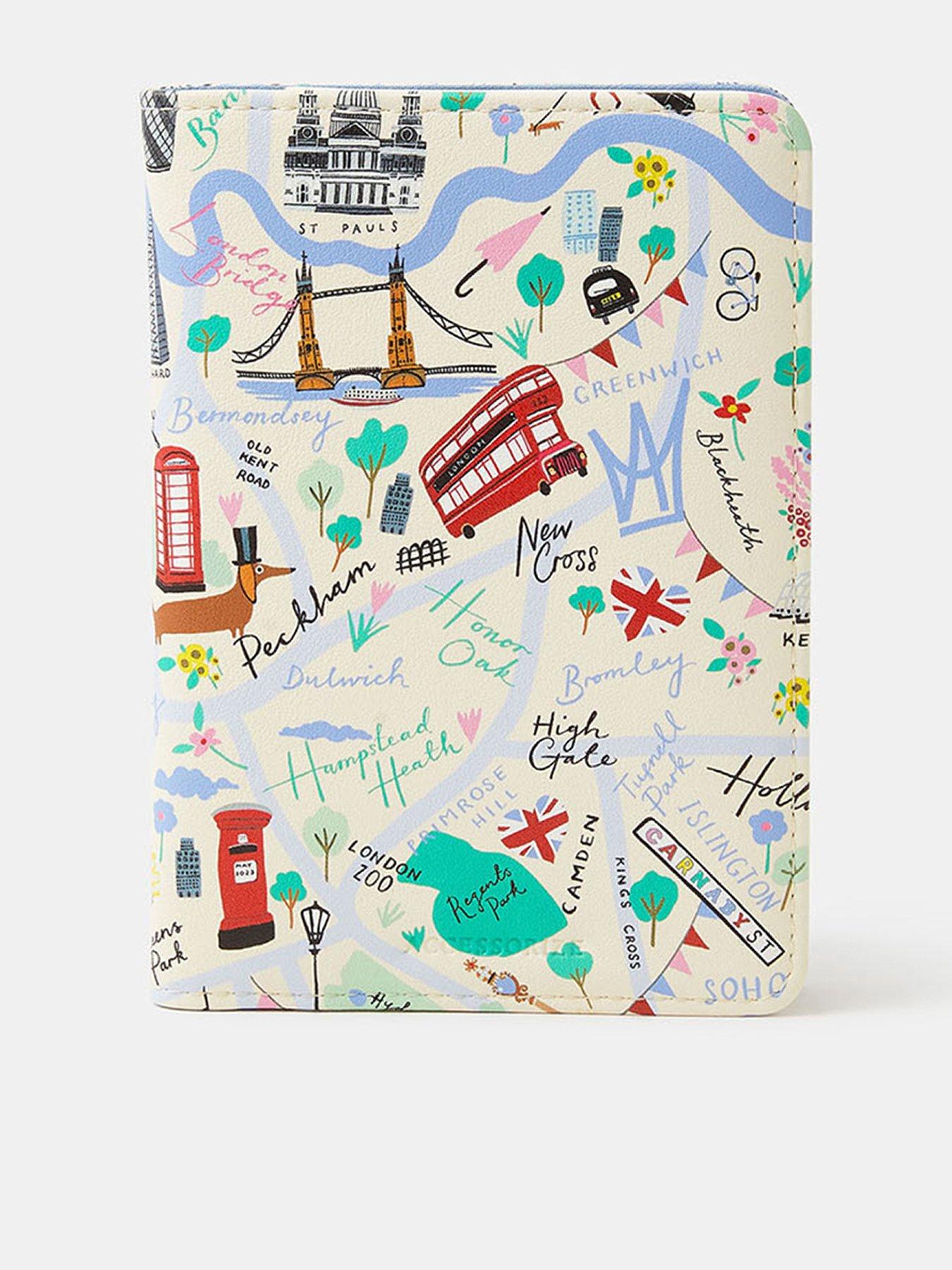 Accessorize London Passport Holder - Multi