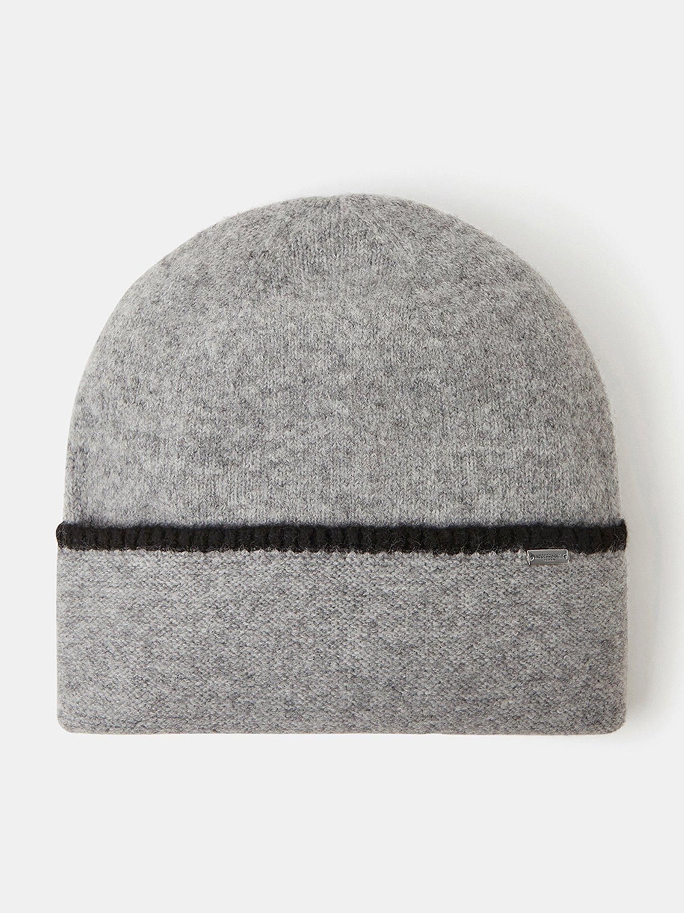 Accessorize Edge Beanie - Grey