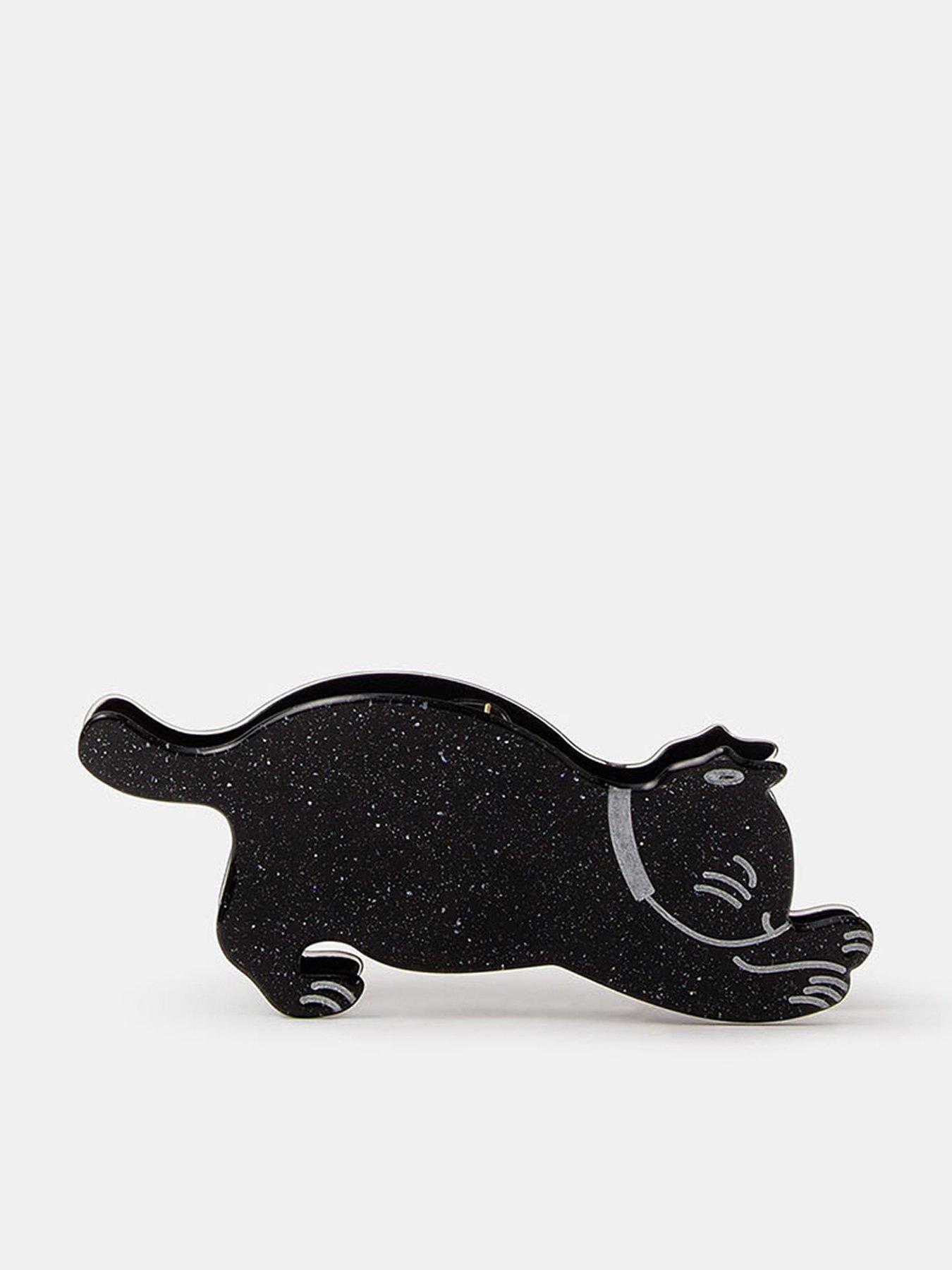 accessorize-casper-cat-claw-clip-black