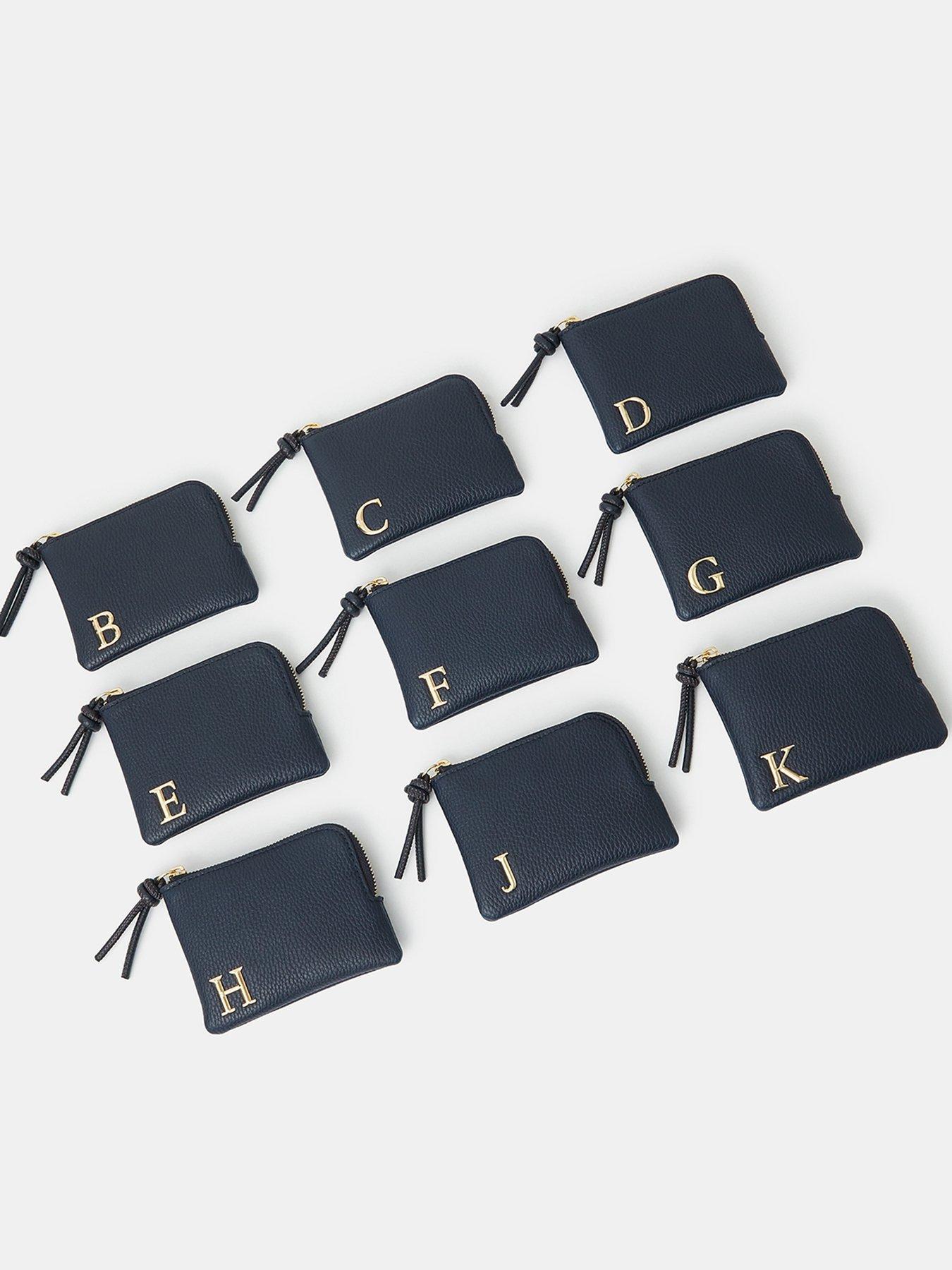 Image 4 of 5 of Accessorize Initial Coin Purse - Blue