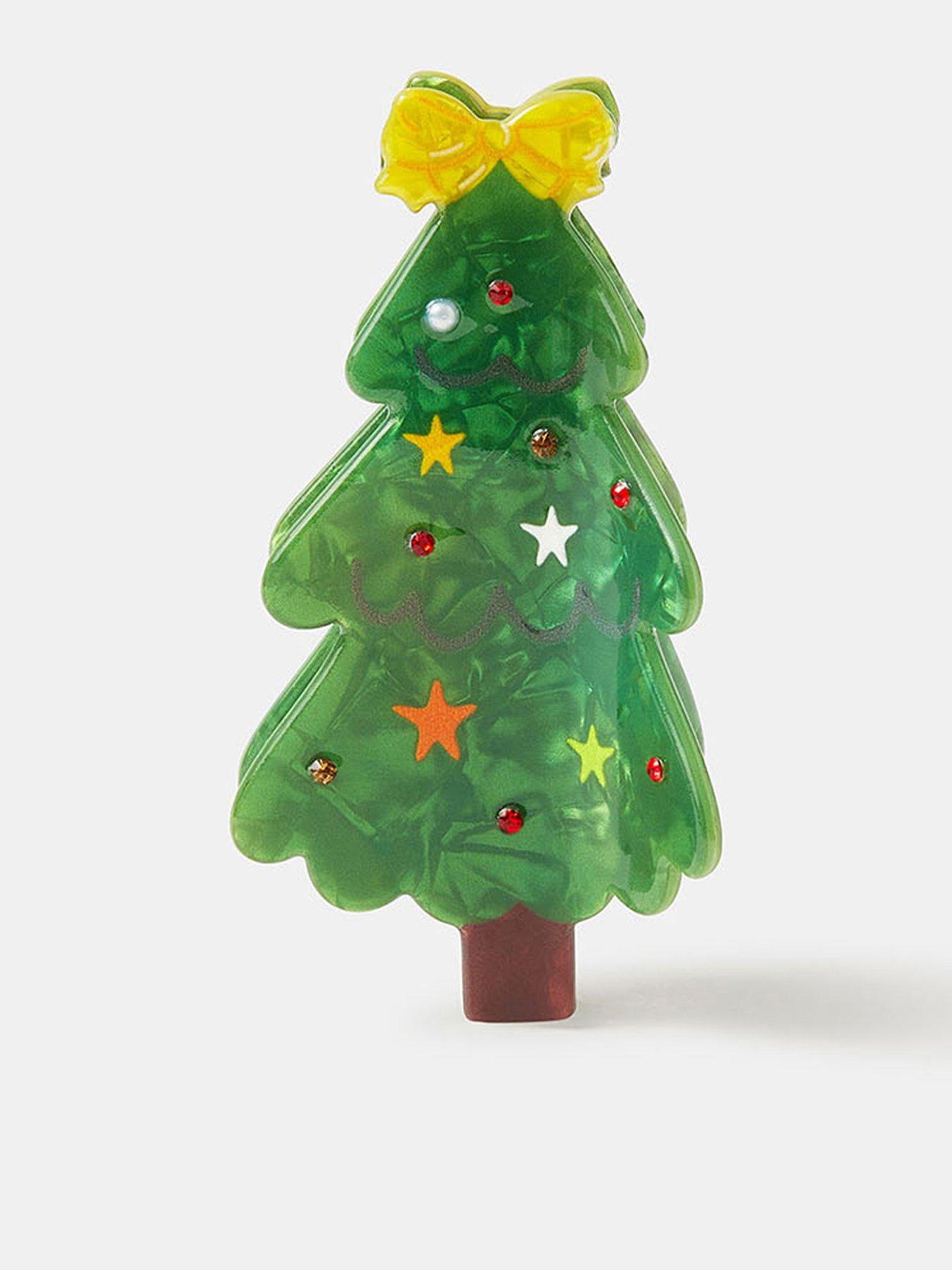 accessorize-christmas-tree-claw-clip-greenfront
