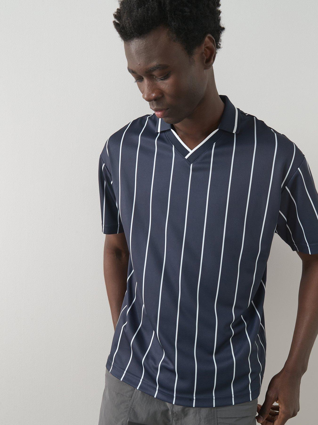 the-very-collection-stripe-collared-football-jersey-navyfront
