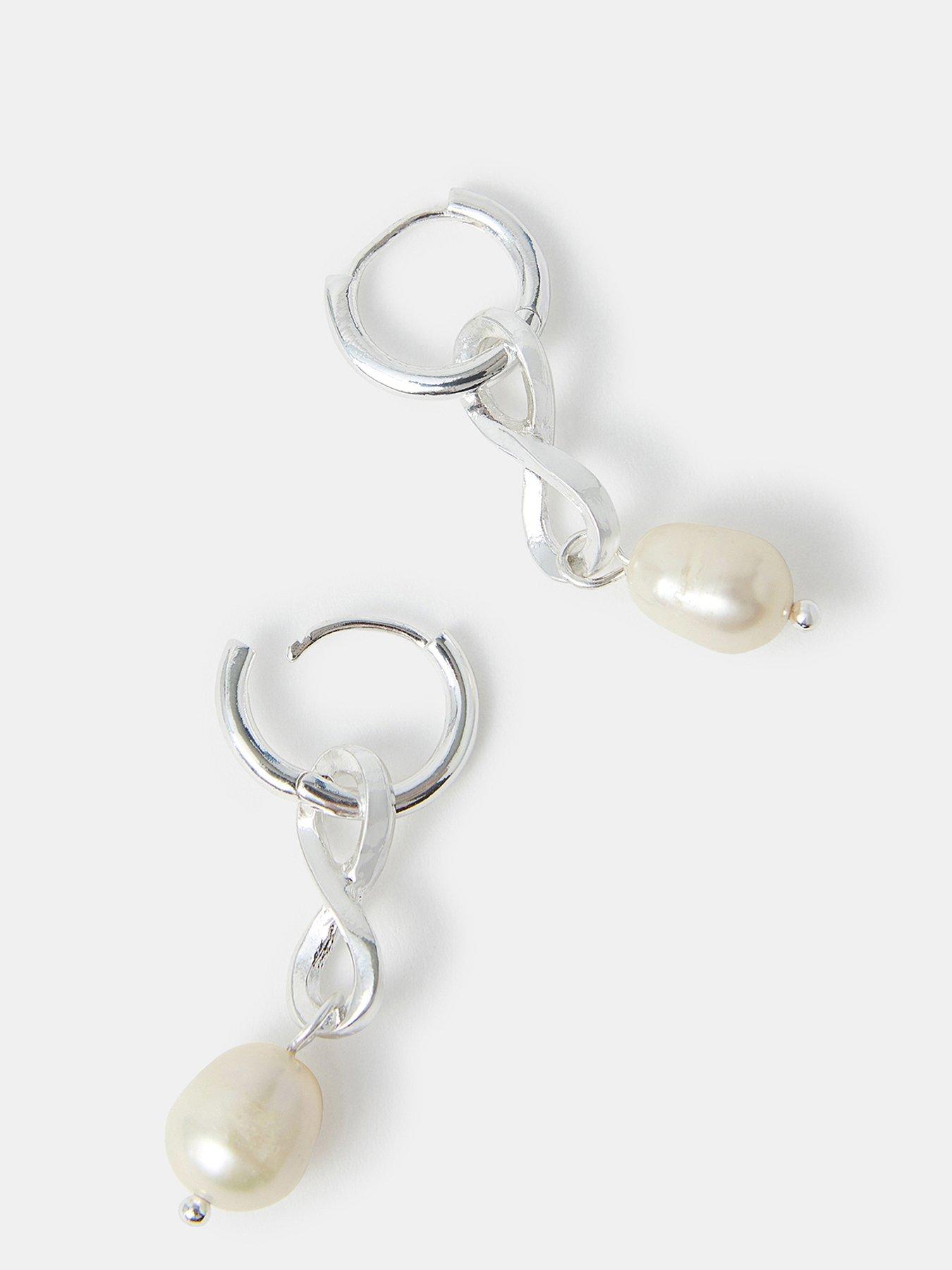 accessorize-sterling-plated-infinity-pearl-drop-earrings-silveroutfit