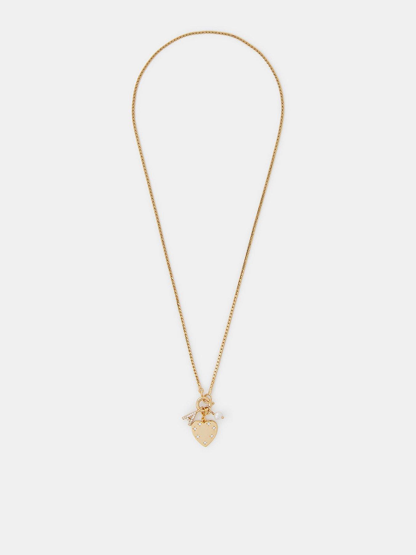 accessorize-14ct-plated-omega-initial-charm-necklace-gold