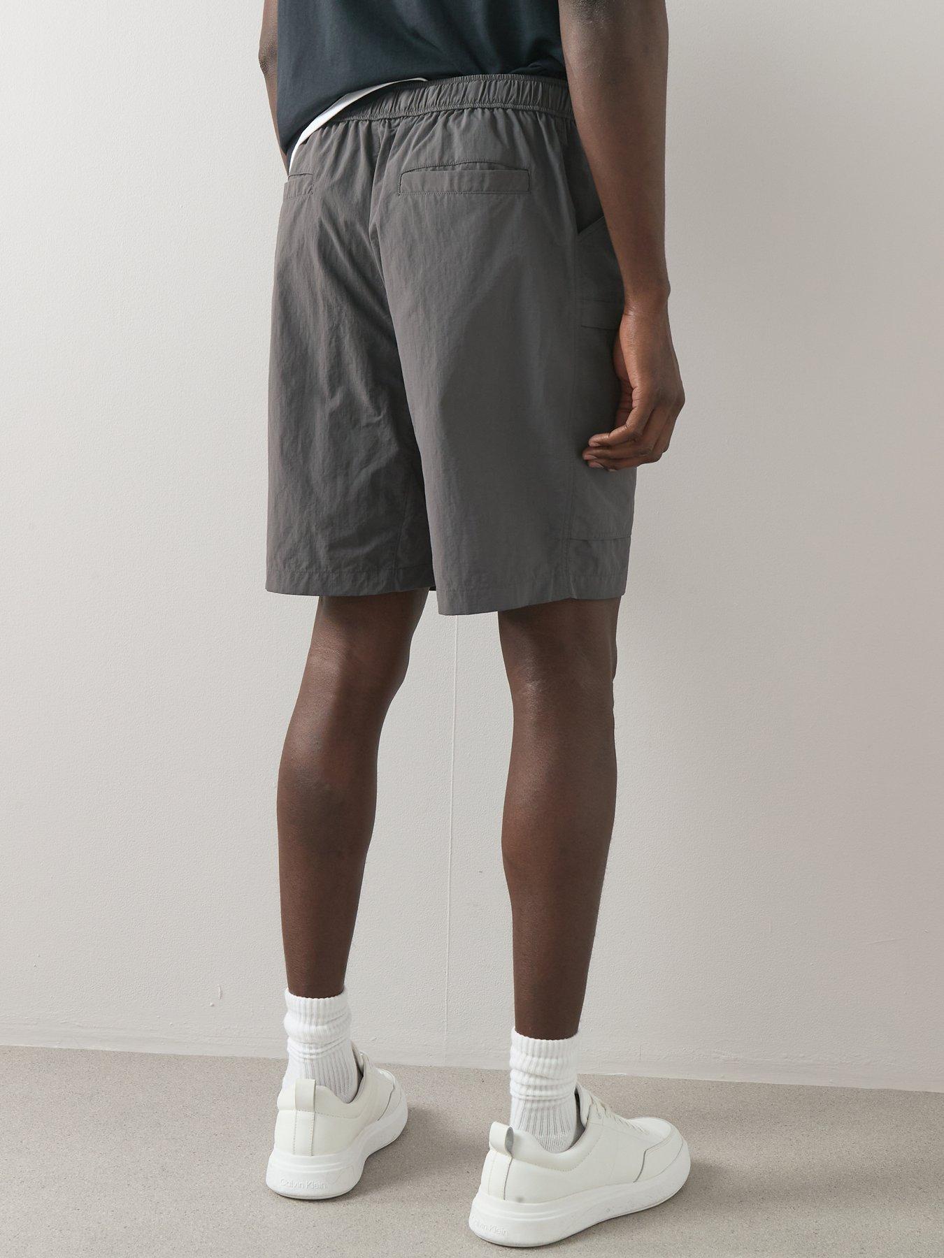 the-very-collection-tech-double-pocket-cargo-shorts-greystillFront