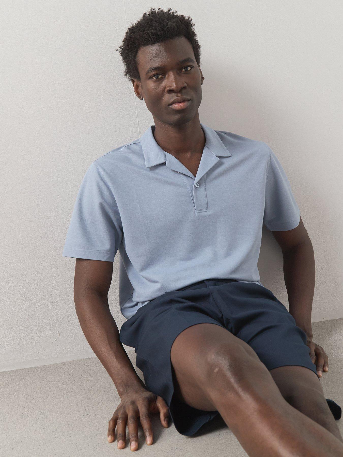 the-very-collection-short-sleeve-button-up-polo-shirt-light-blueoutfit