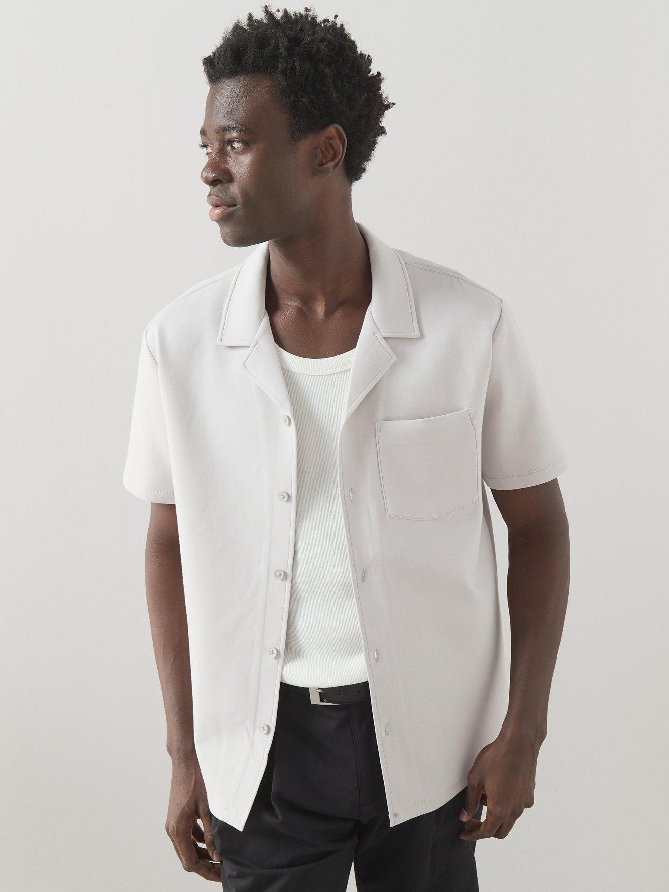 the-very-collection-short-sleeve-pocket-front-shirt-greyfront