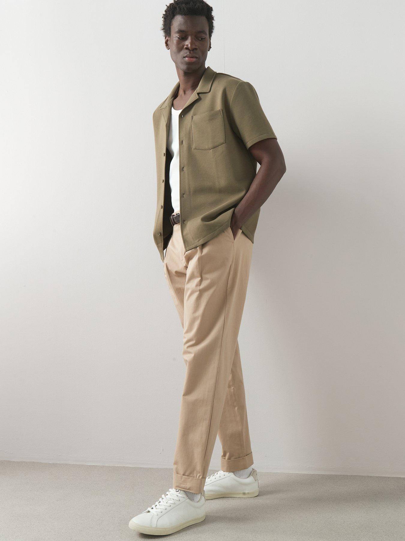 the-very-collection-short-sleeve-pocket-front-shirt-dark-greenback