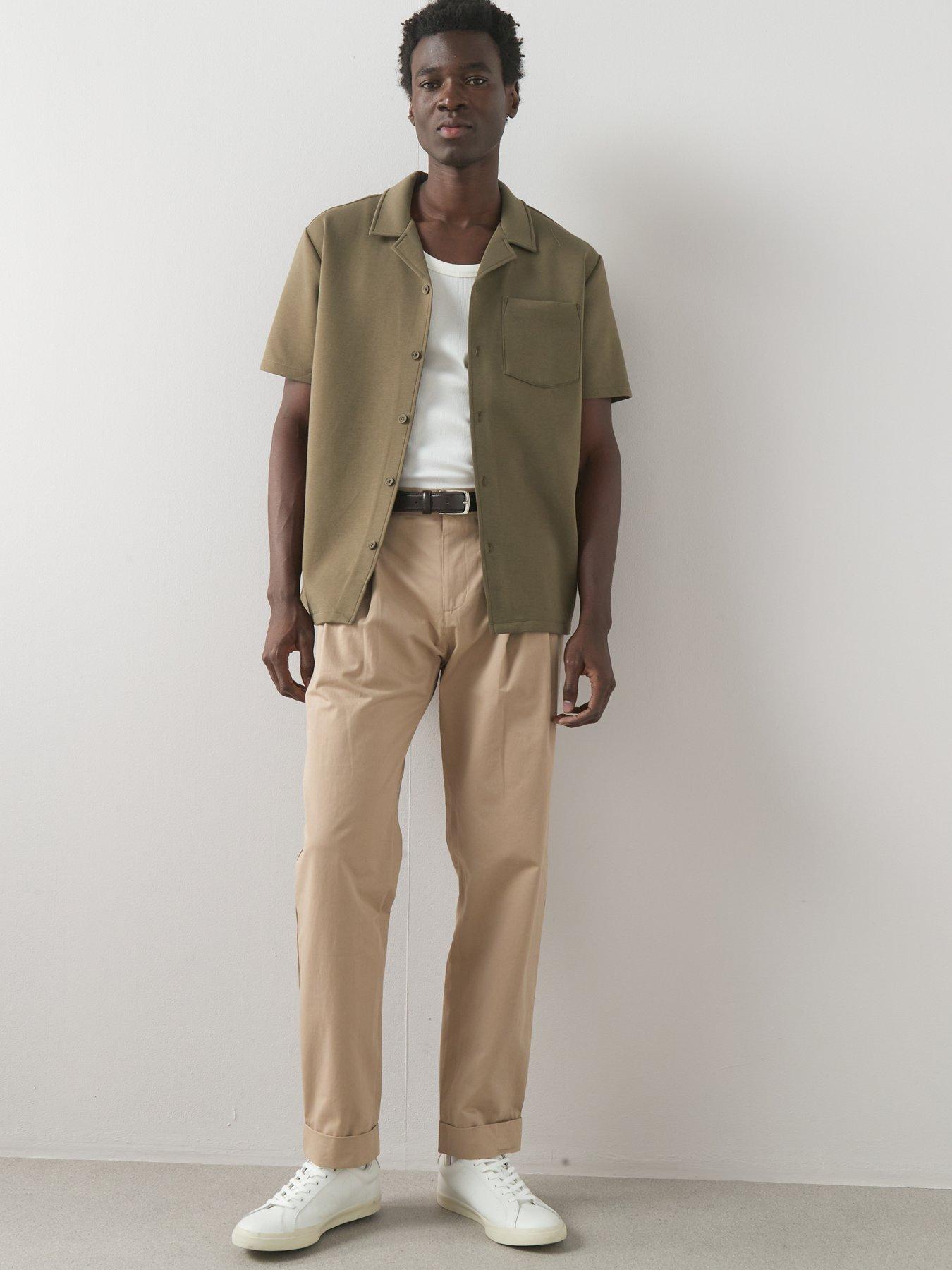 the-very-collection-short-sleeve-pocket-front-shirt-dark-greendetail