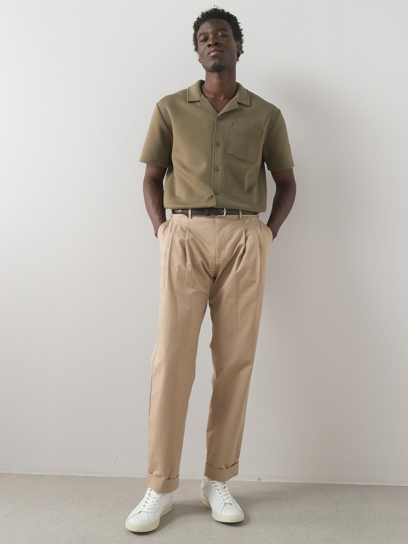 the-very-collection-turn-up-pleated-trouser-stone-beigeback
