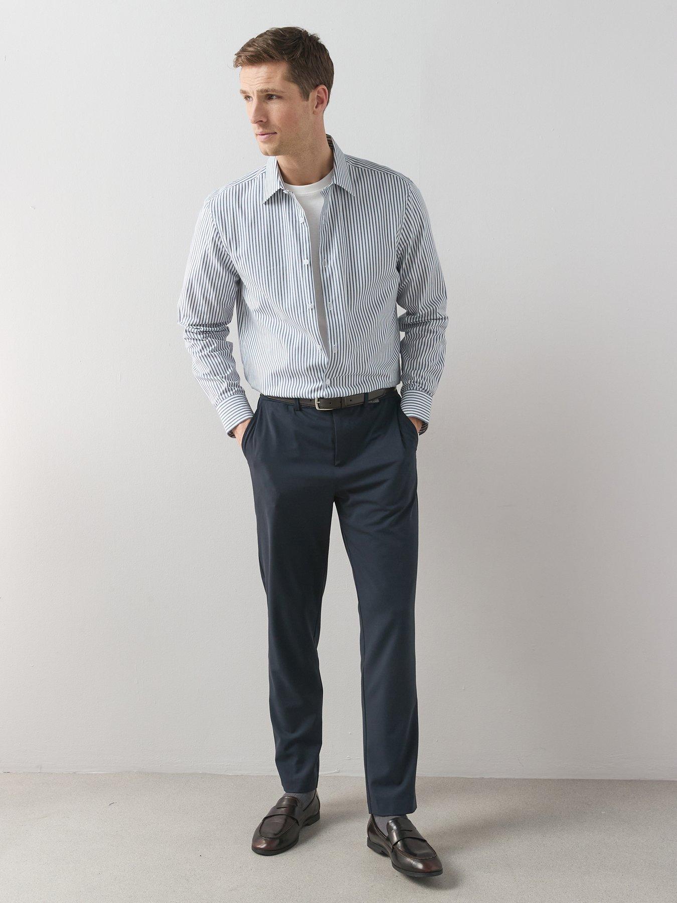 The Very Collection Formal Trousers - Navy