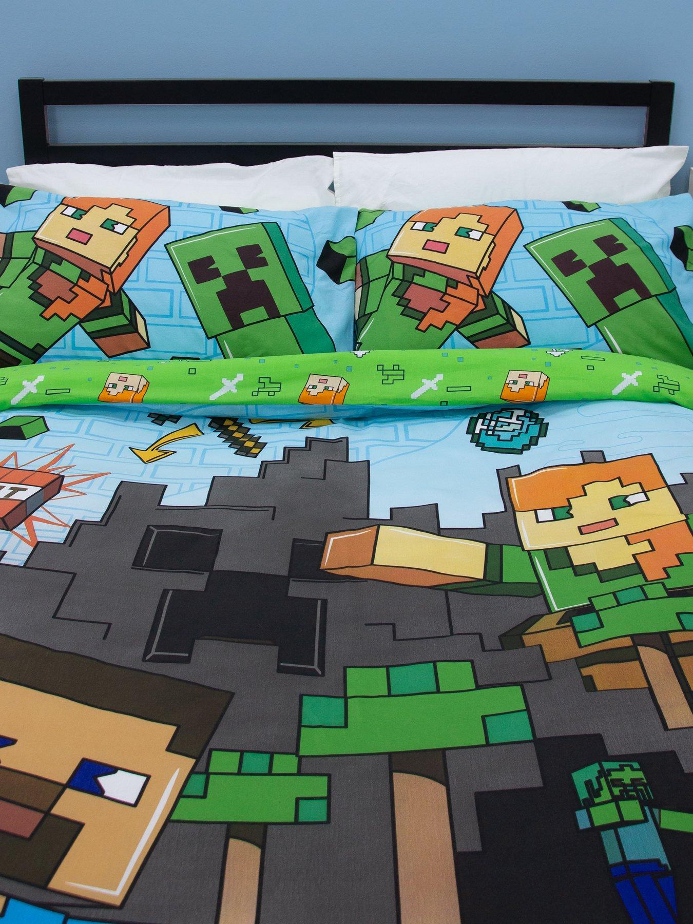 Image 3 of 7 of Minecraft Levels Panel Duvet