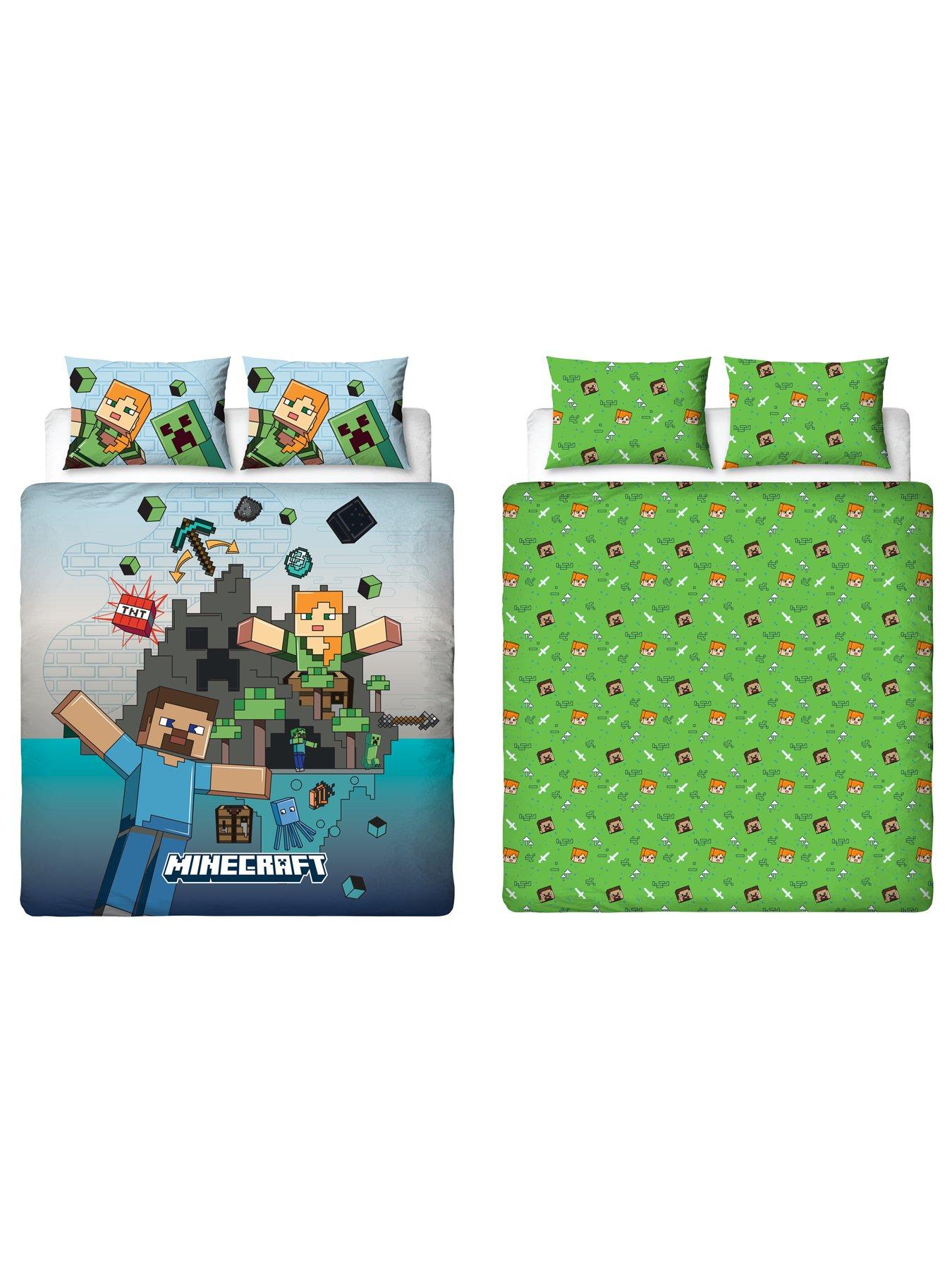 Image 7 of 7 of Minecraft Levels Panel Duvet