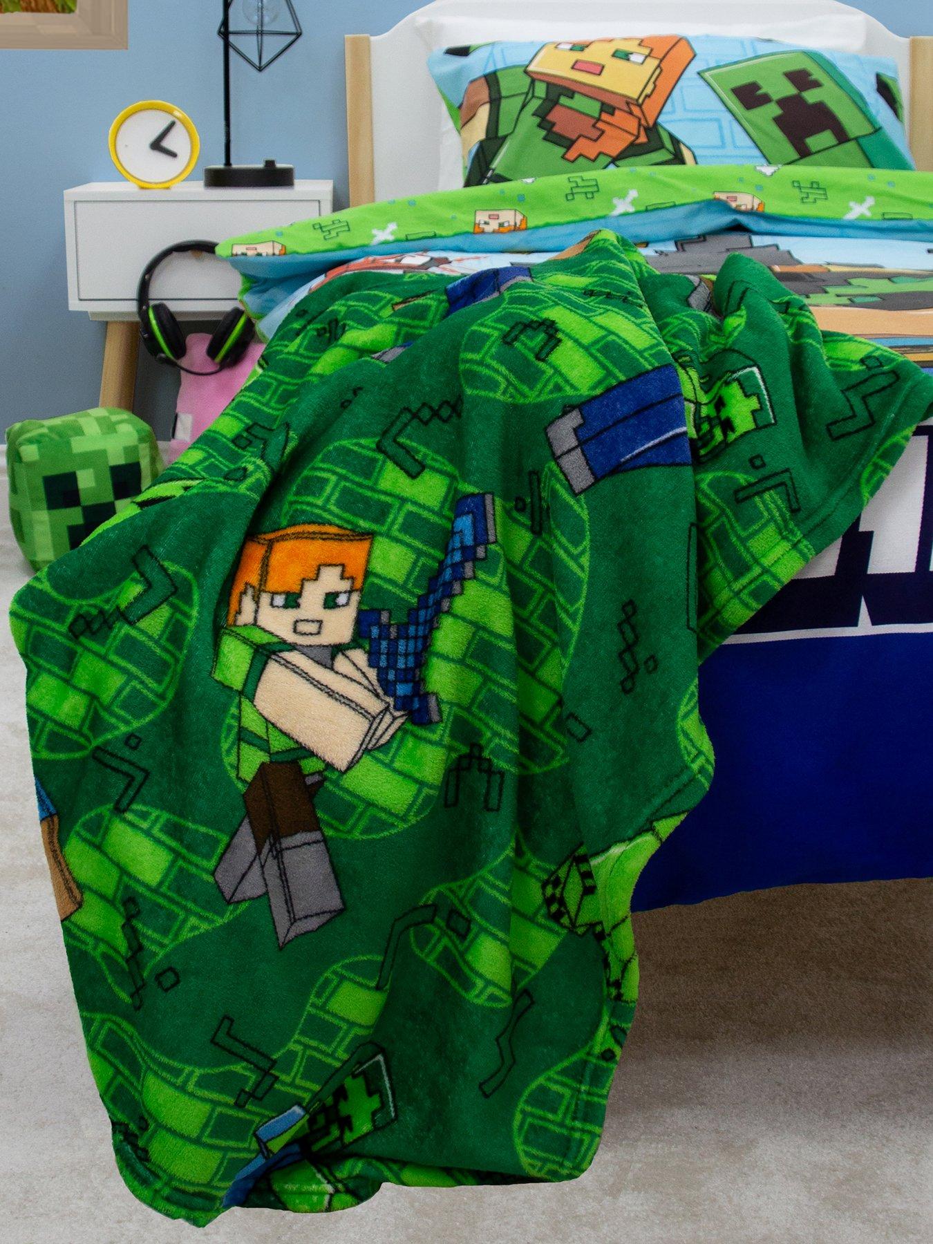 Minecraft Minecraft Levels Fleece Blanket