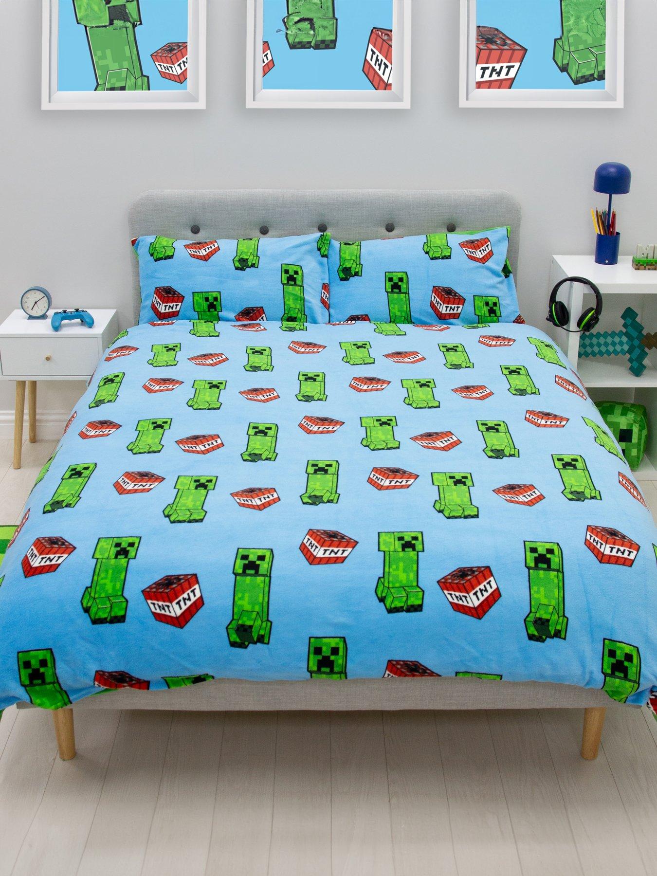 Minecraft Minecraft Warmer Teddy Fleece Duvet