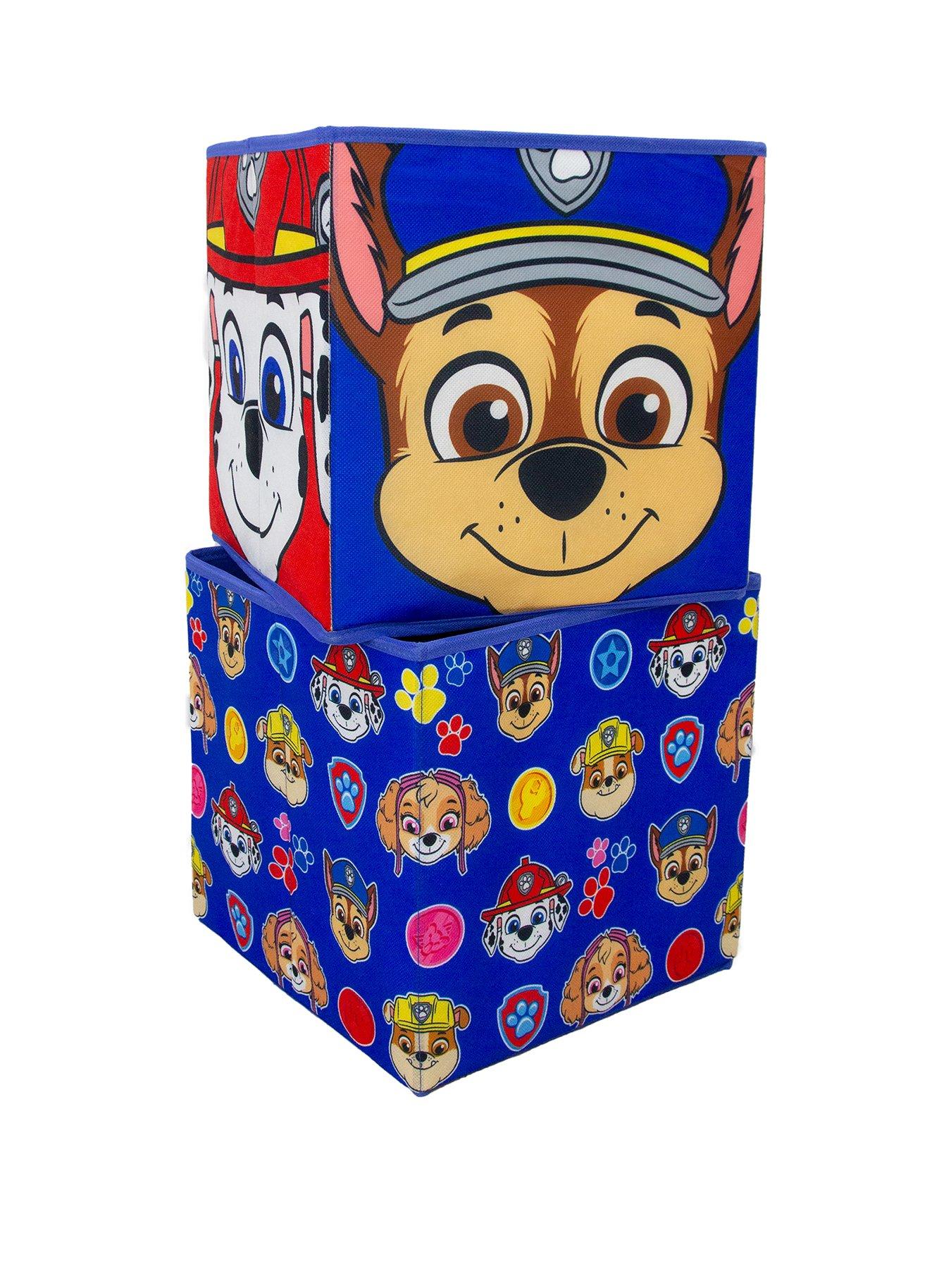 Image 2 of 5 of Paw Patrol Paw Patrol Faces 2 Pack Storage Box