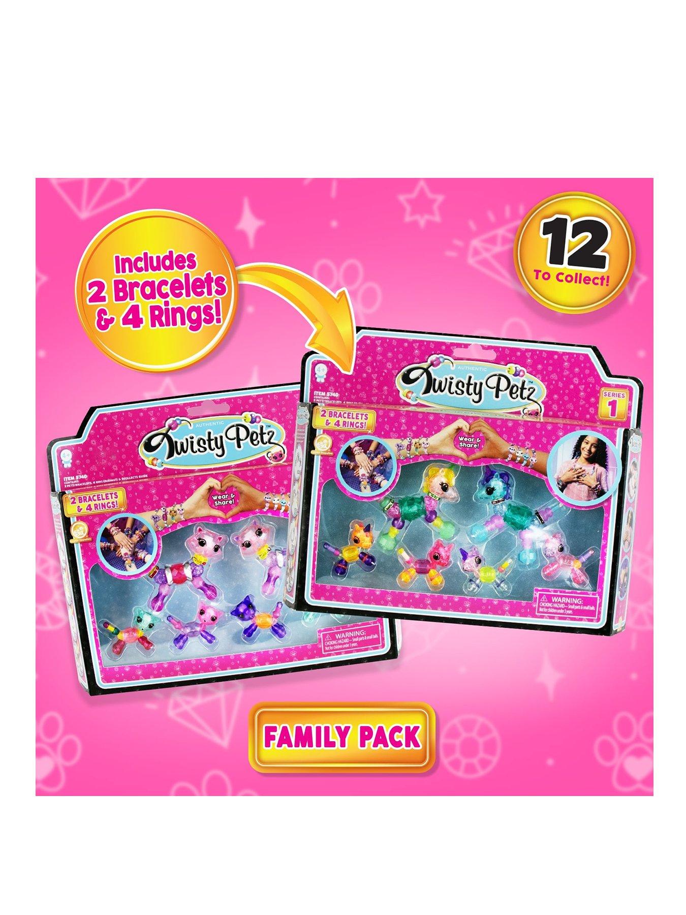 Twisty Petz Twisty Petz Family Pack - Pets Transform into Wearable Jewellery
