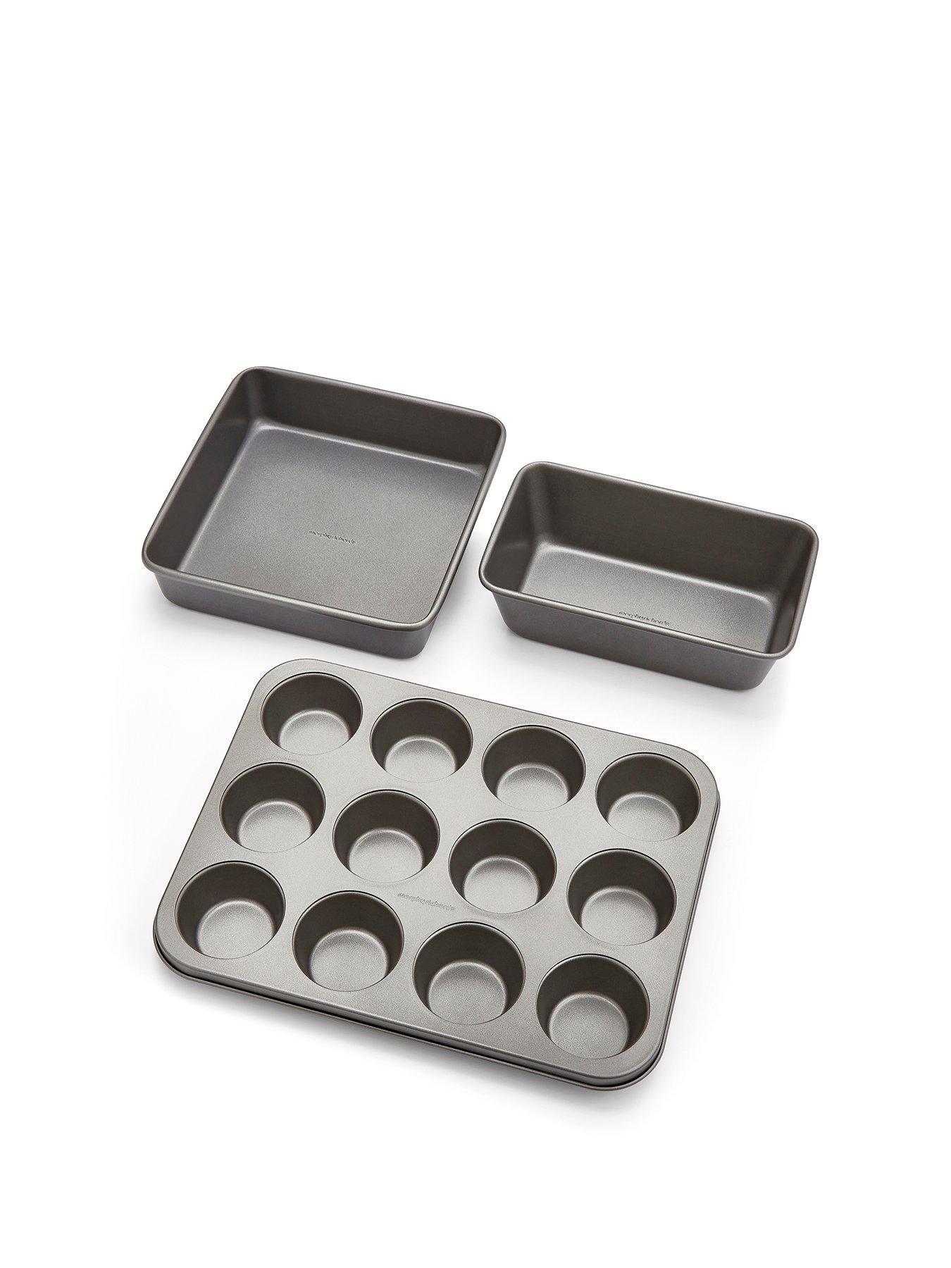 morphy-richards-muffin-tin-square-cake-tin-and-2lb-loaf-tin