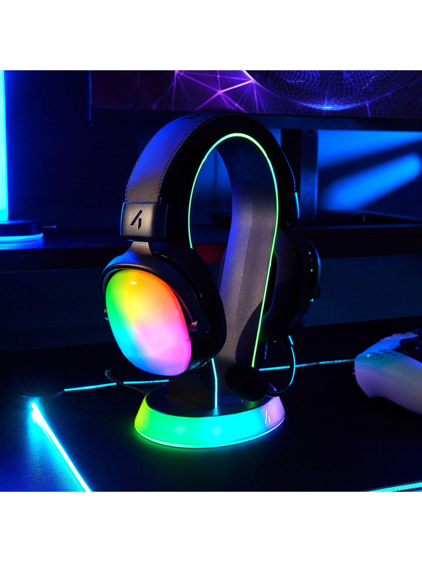 Image 6 of 8 of Stealth Stealth Light Up Charging Headset Stand - Glow Black