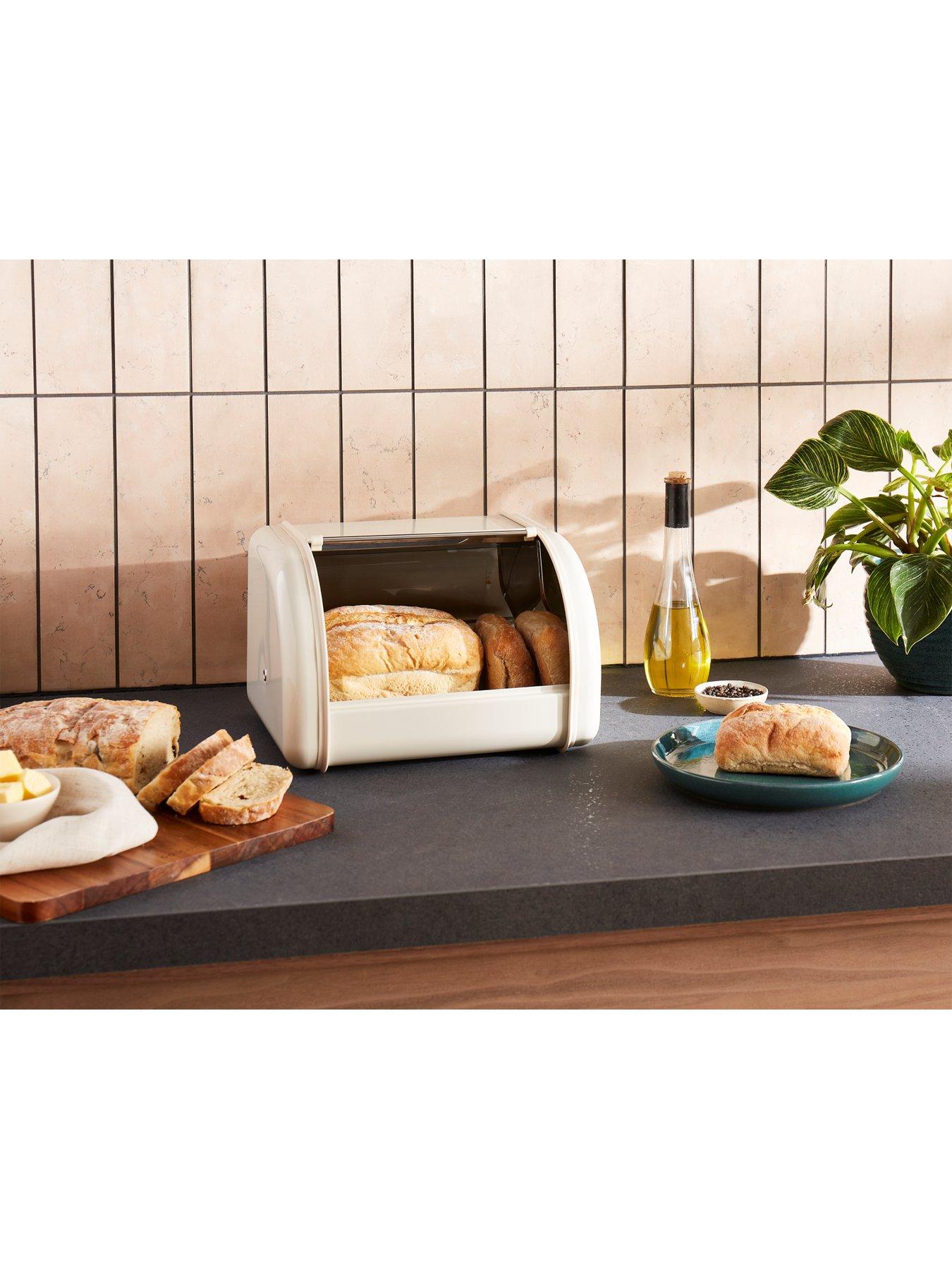 Image 3 of 7 of Morphy Richards Equip Compact Bread Bin Cream