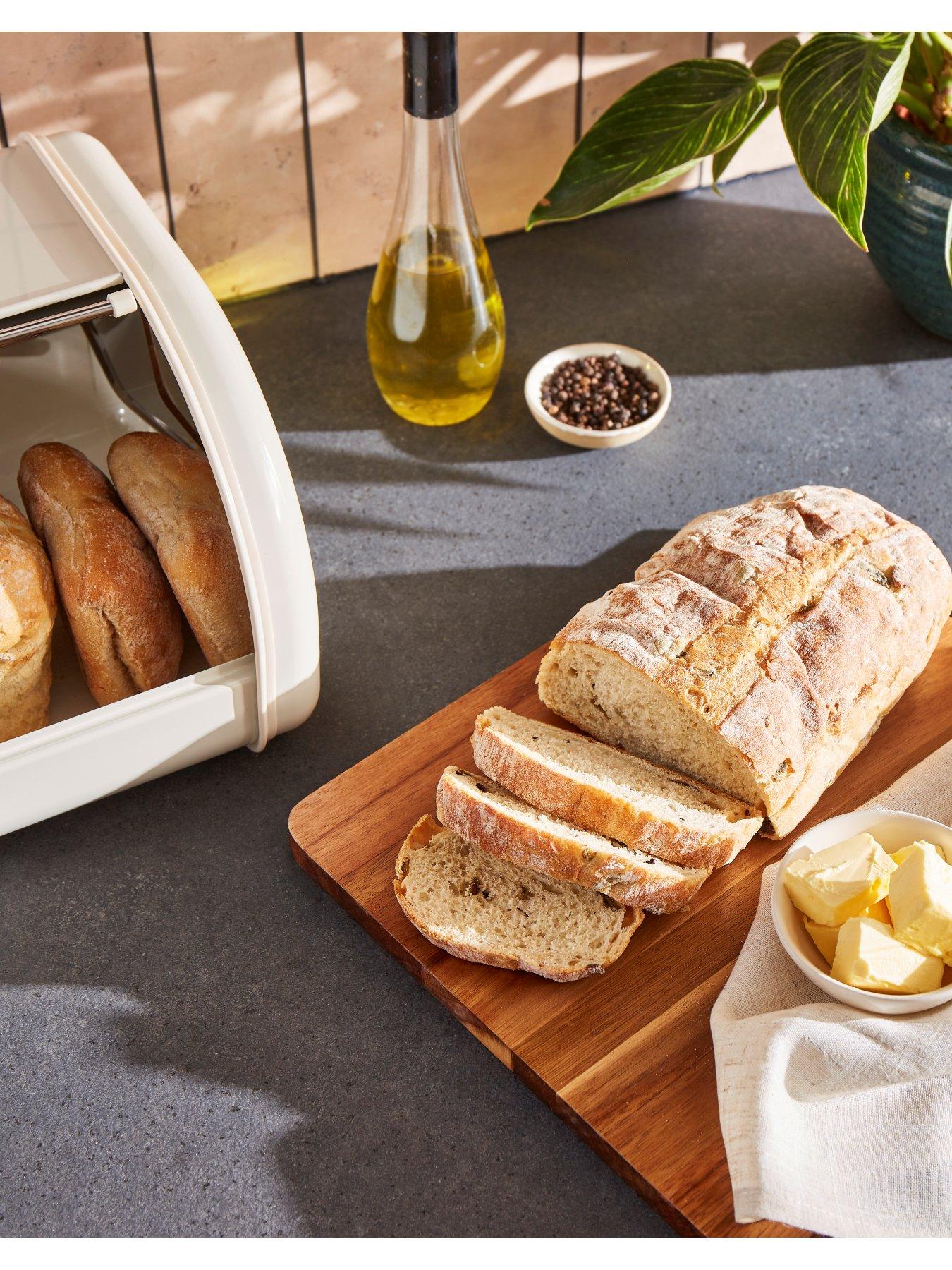 Image 4 of 7 of Morphy Richards Equip Compact Bread Bin Cream