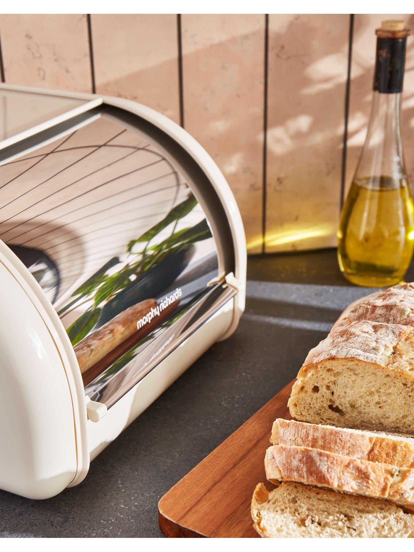 Image 5 of 7 of Morphy Richards Equip Compact Bread Bin Cream