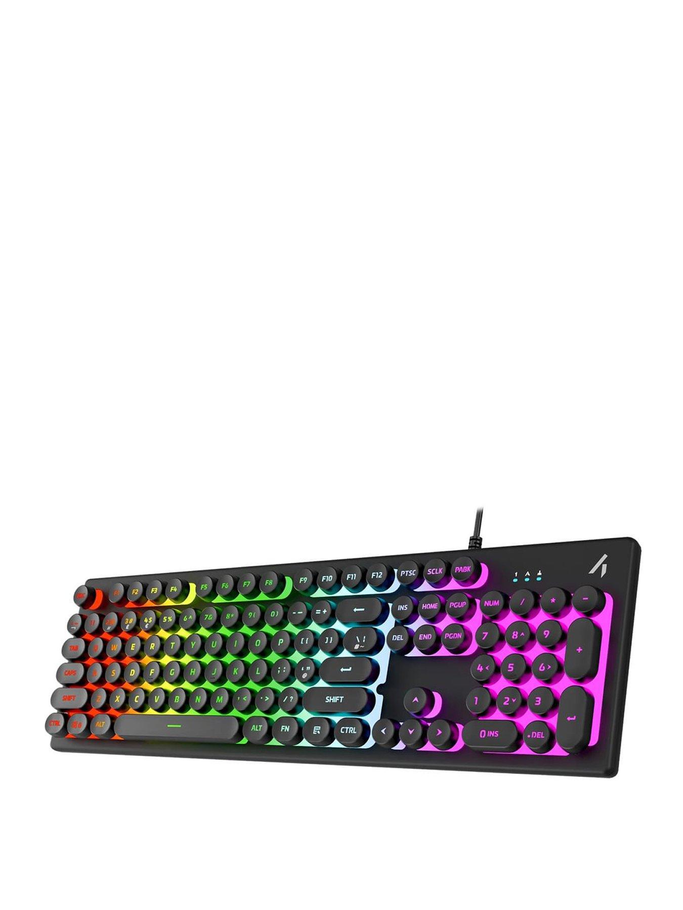 Stealth Stealth Light Up Gaming Keyboard 104 Keys - Black