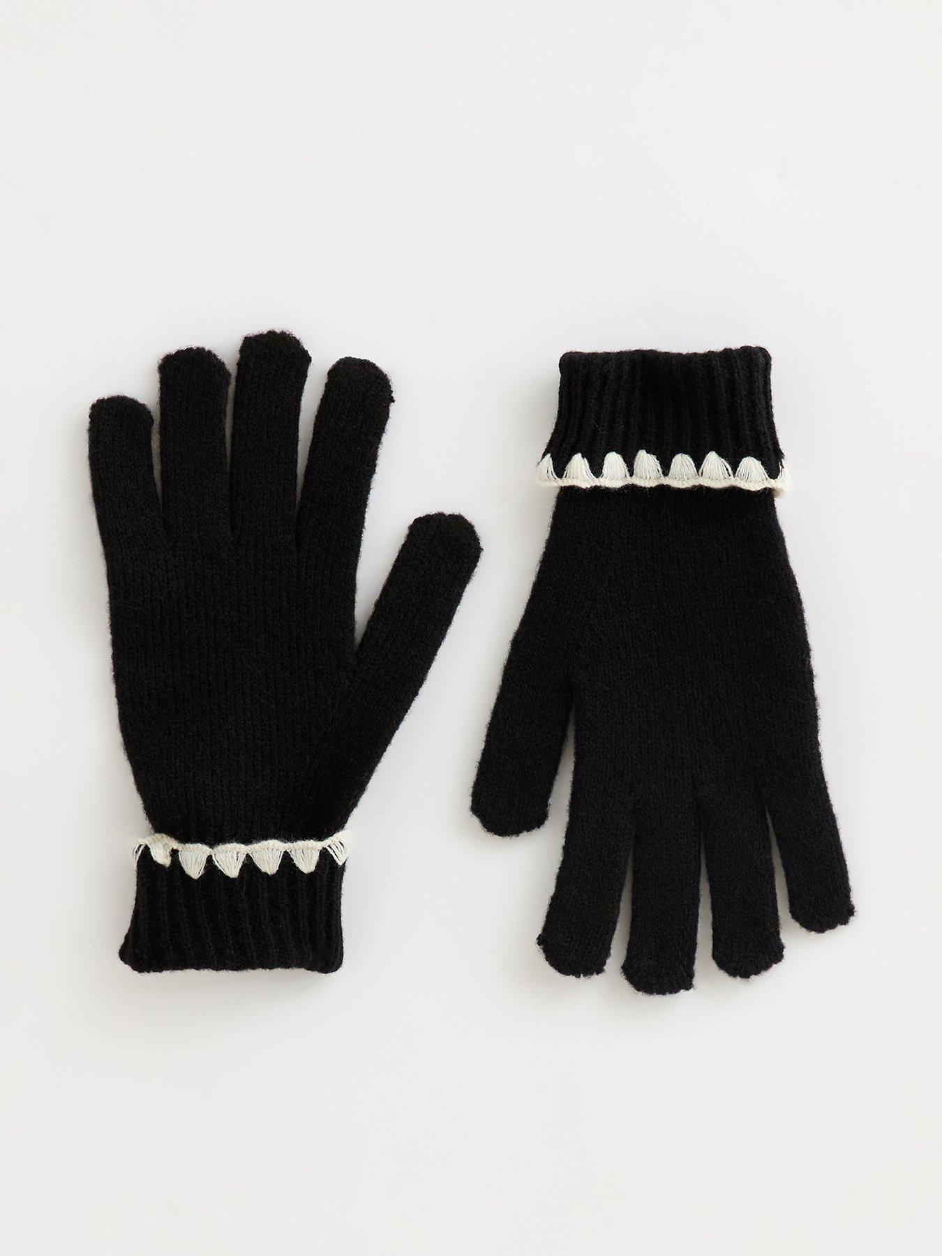 new-look-whipstitch-gloves-black