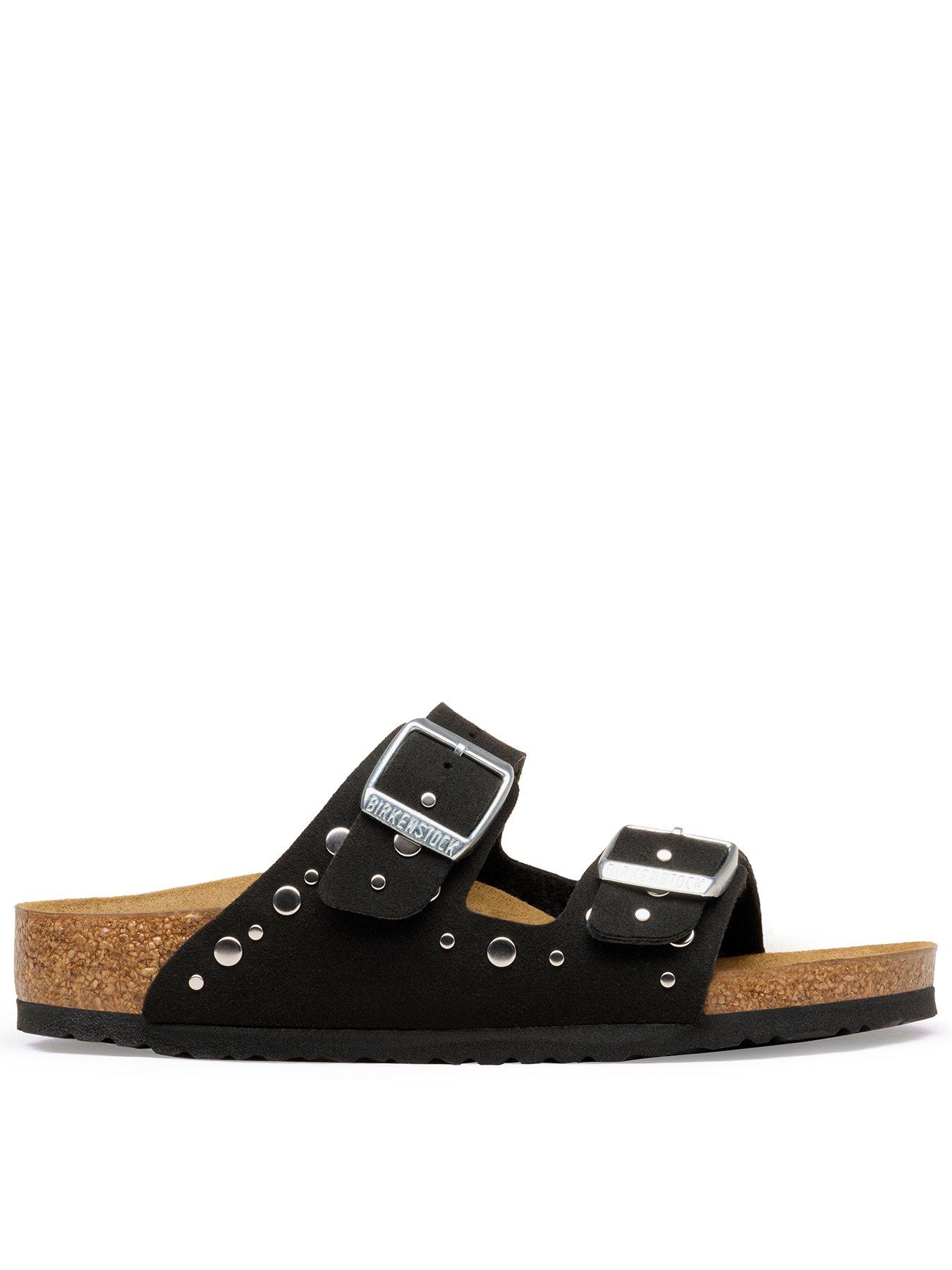 Birkenstock Arizona Rivet Sandal - Soft Black