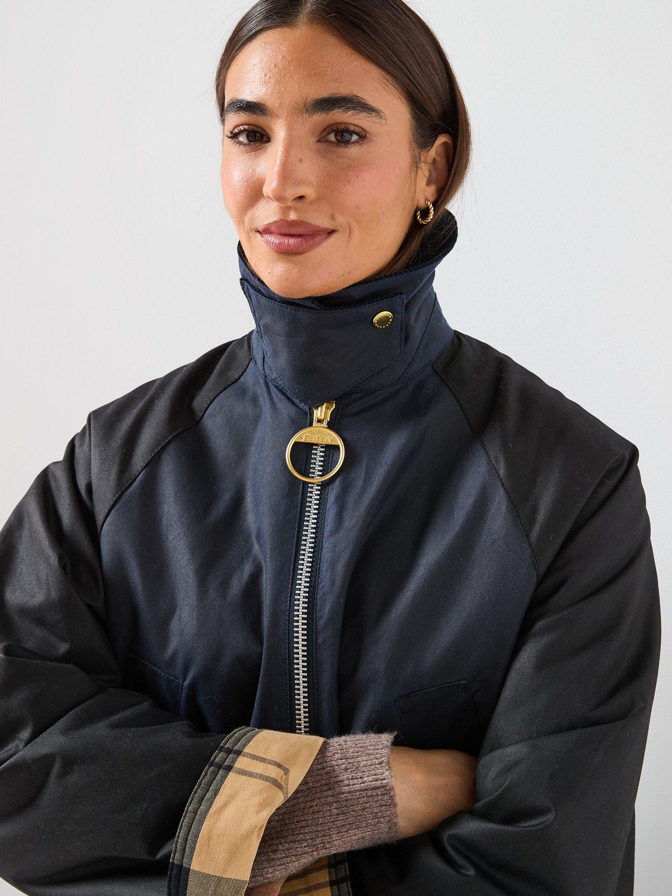 Image 4 of 6 of Barbour Kettlewell Wax Jacket - Navy