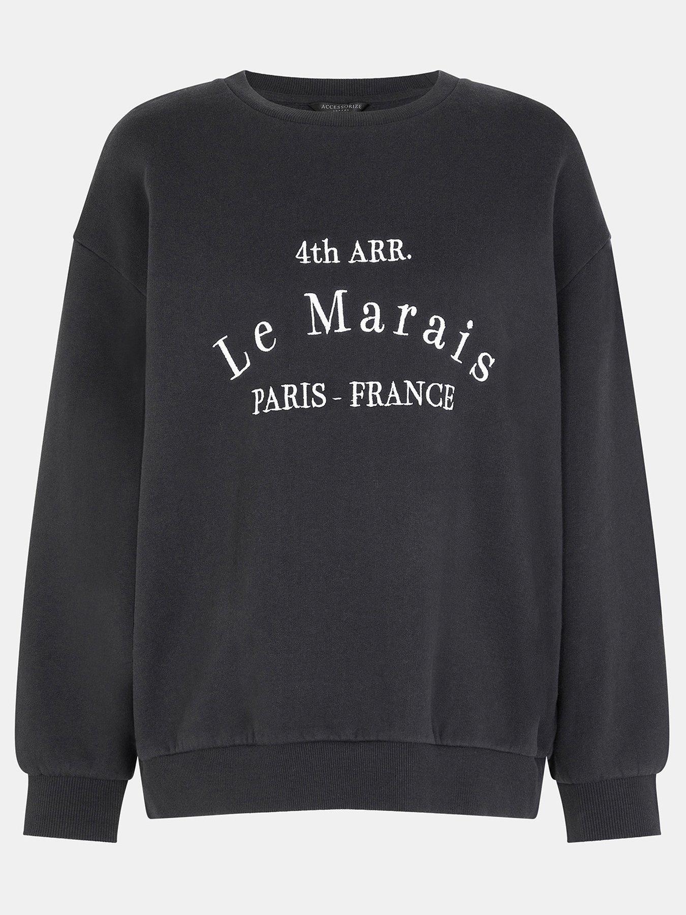 Image 3 of 5 of Accessorize Paris Sweater - Black