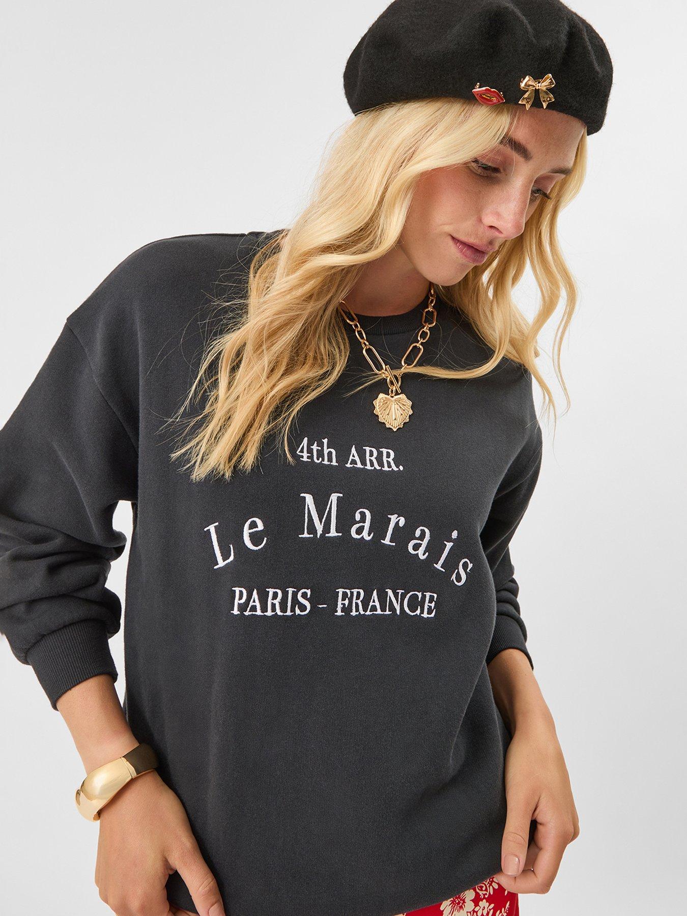 Image 5 of 5 of Accessorize Paris Sweater - Black