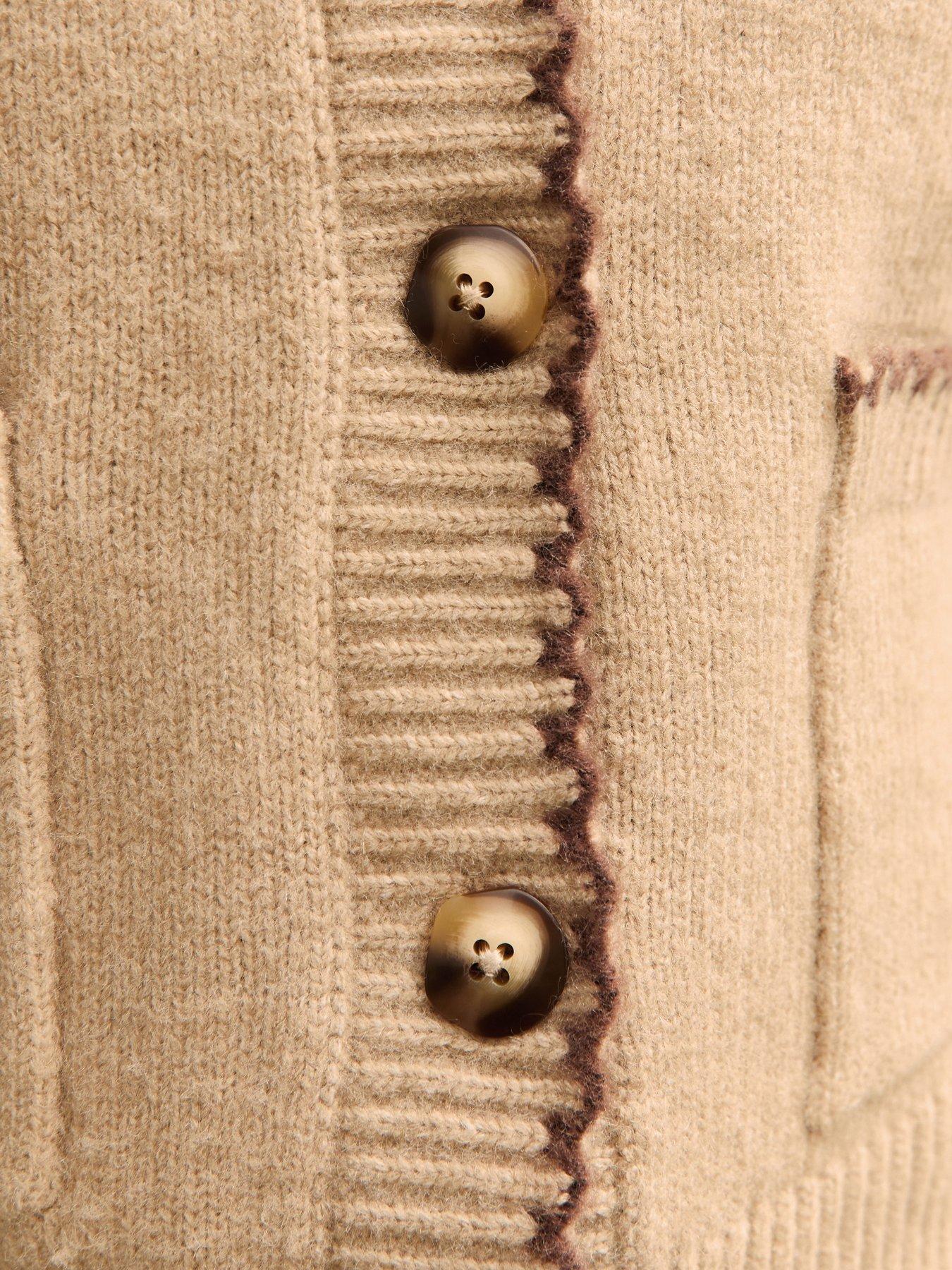 new-look-blanket-stitch-collared-cardigan-browndetail