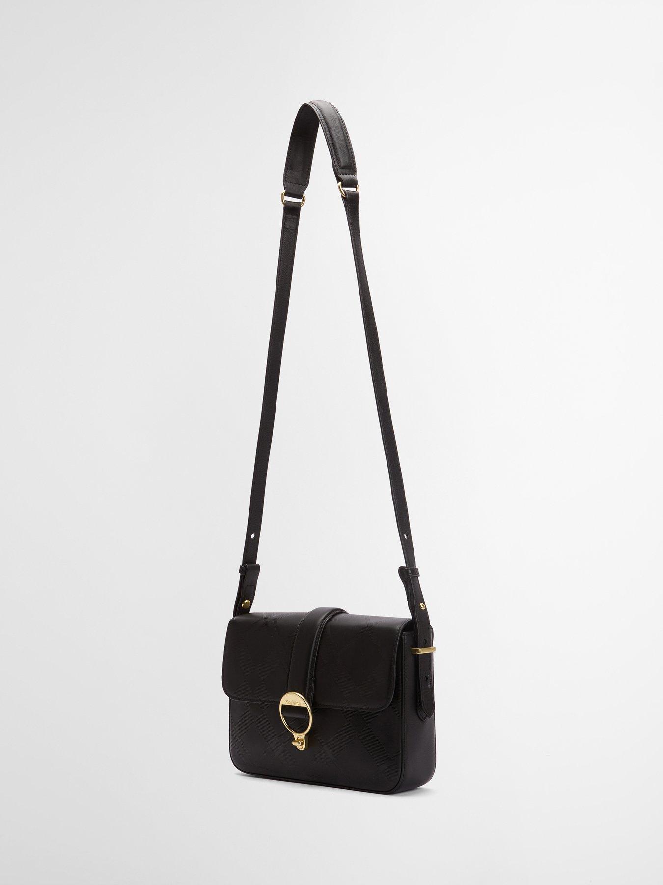 barbour-rosa-deboss-leather-crossbody-bag-blackstillFront