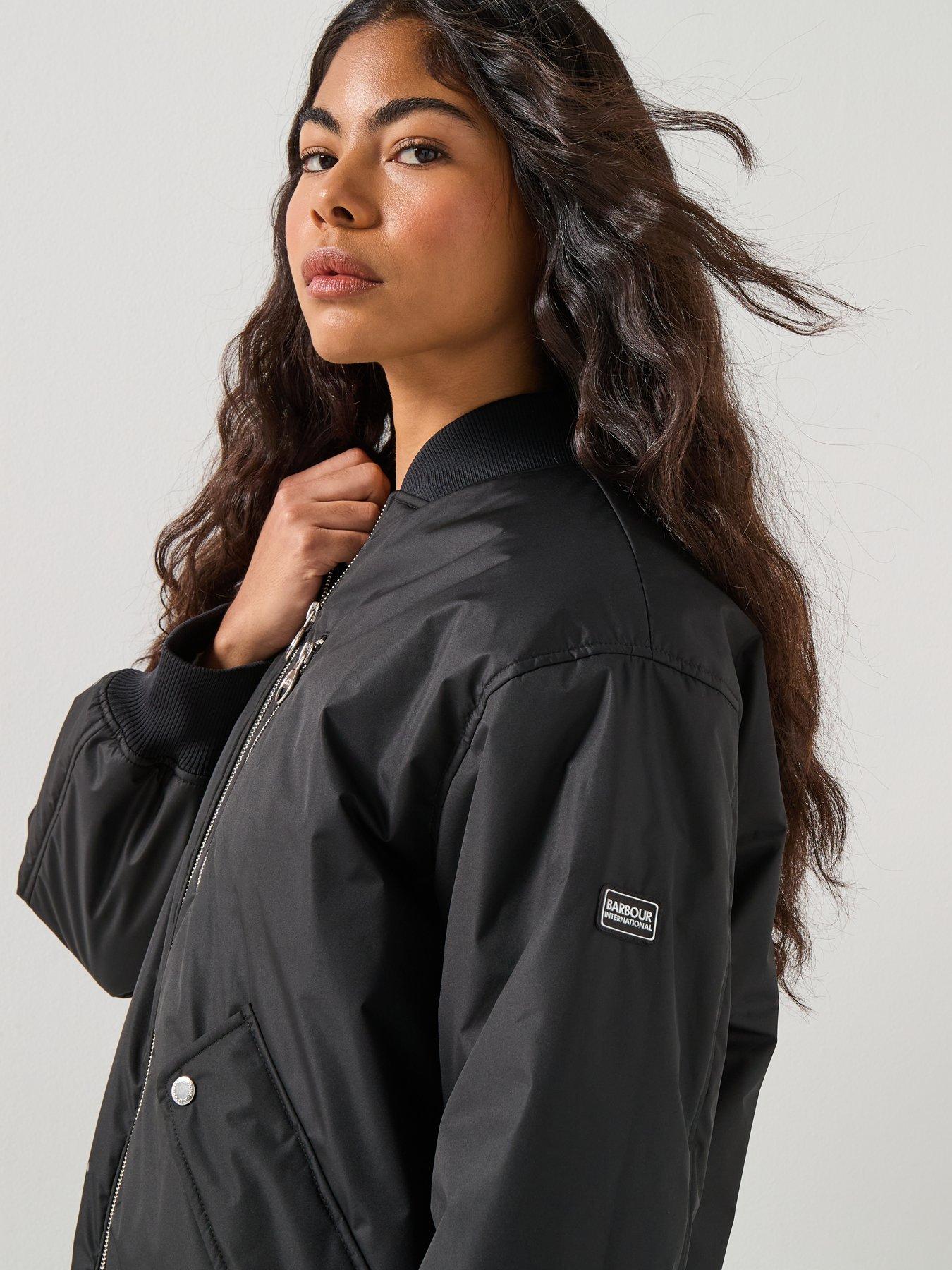 Image 5 of 6 of Barbour International Kuala Showerproof Bomber&nbsp;Jacket- Black