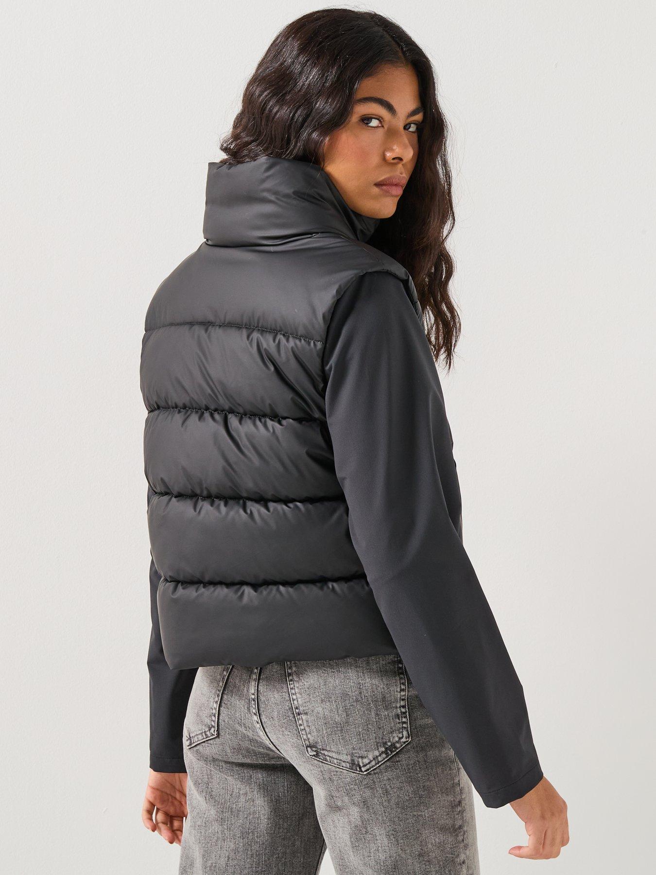 Image 2 of 6 of Barbour International Phoenix Quilted Sweatshirt Jacket&nbsp;- Black