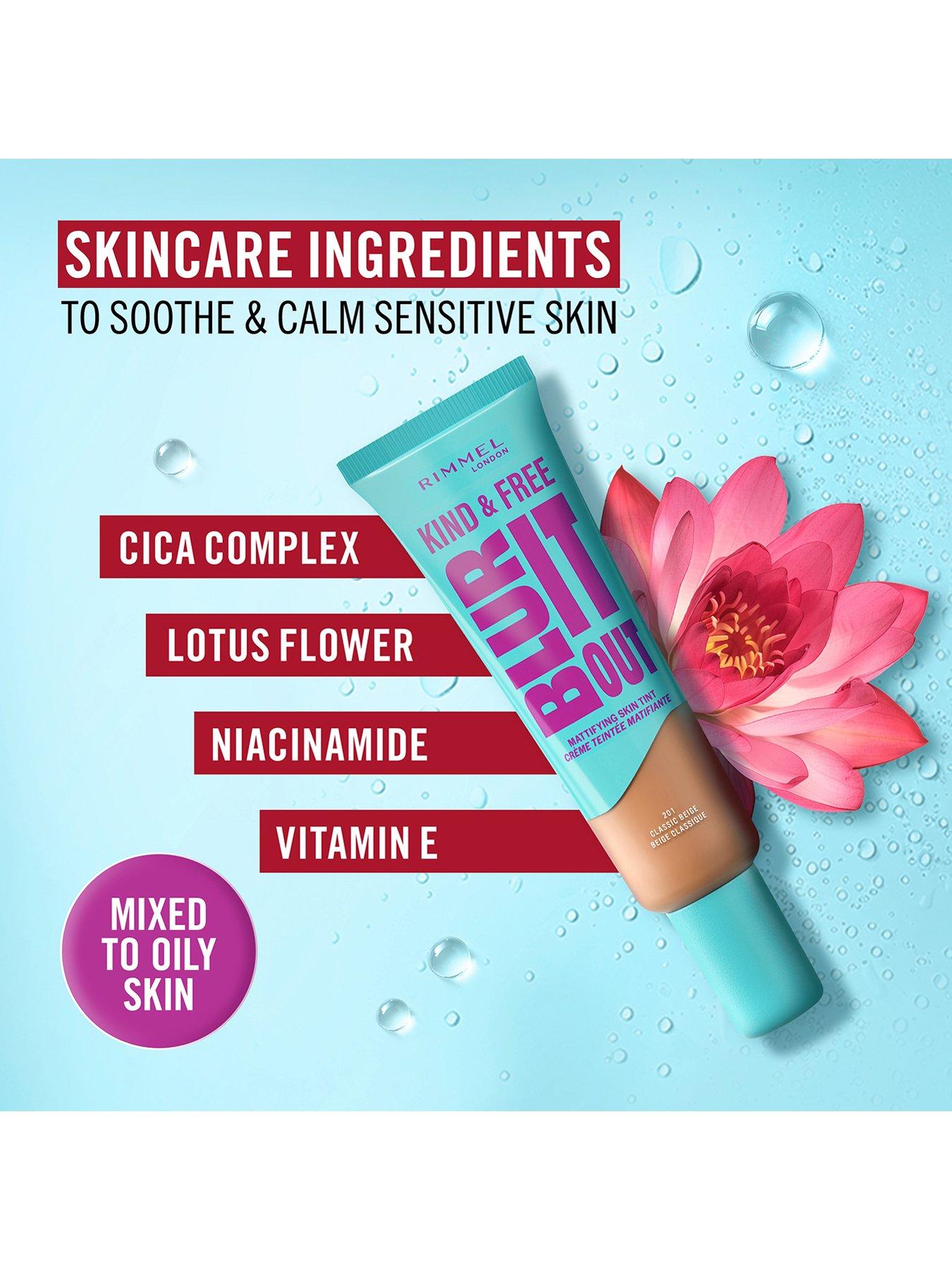 Image 4 of 7 of Rimmel Kind & Free BLUR IT OUT Mattifying Skin Tint