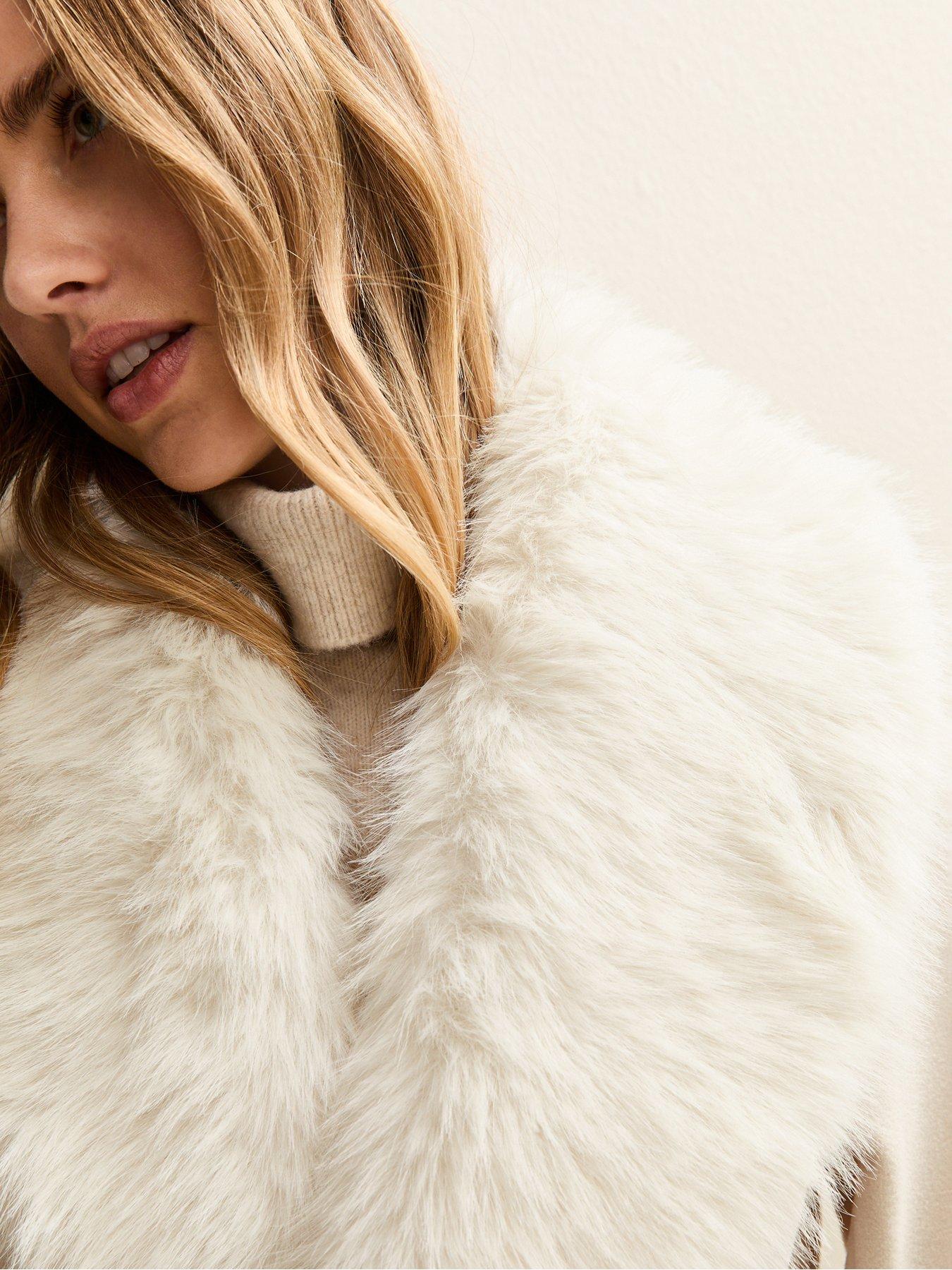 new-look-stone-faux-fur-collar-wrap-coatdetail