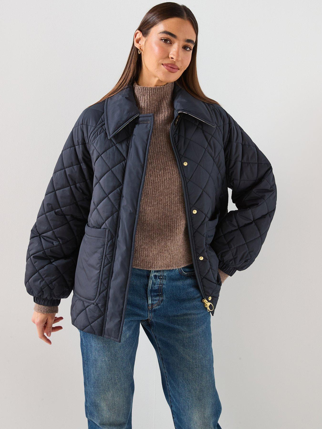 Barbour Laoise Quilted Jacket - Navy