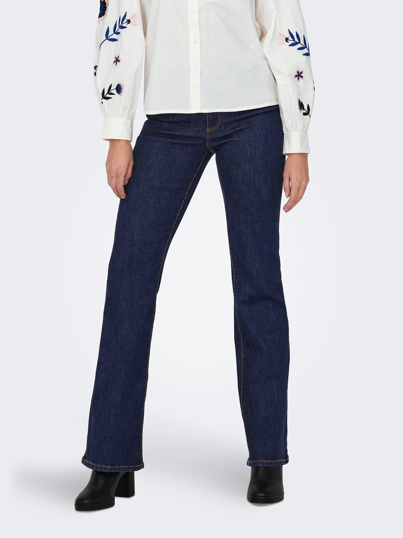 only-high-waist-flared-denim-jeans-bluedetail