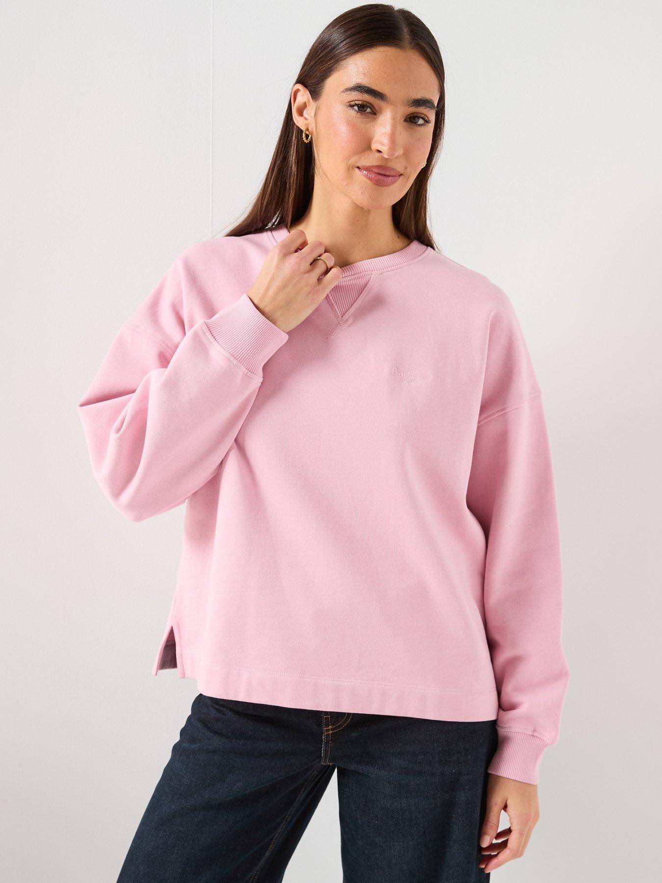 barbour-rosie-sweatshirt--pink